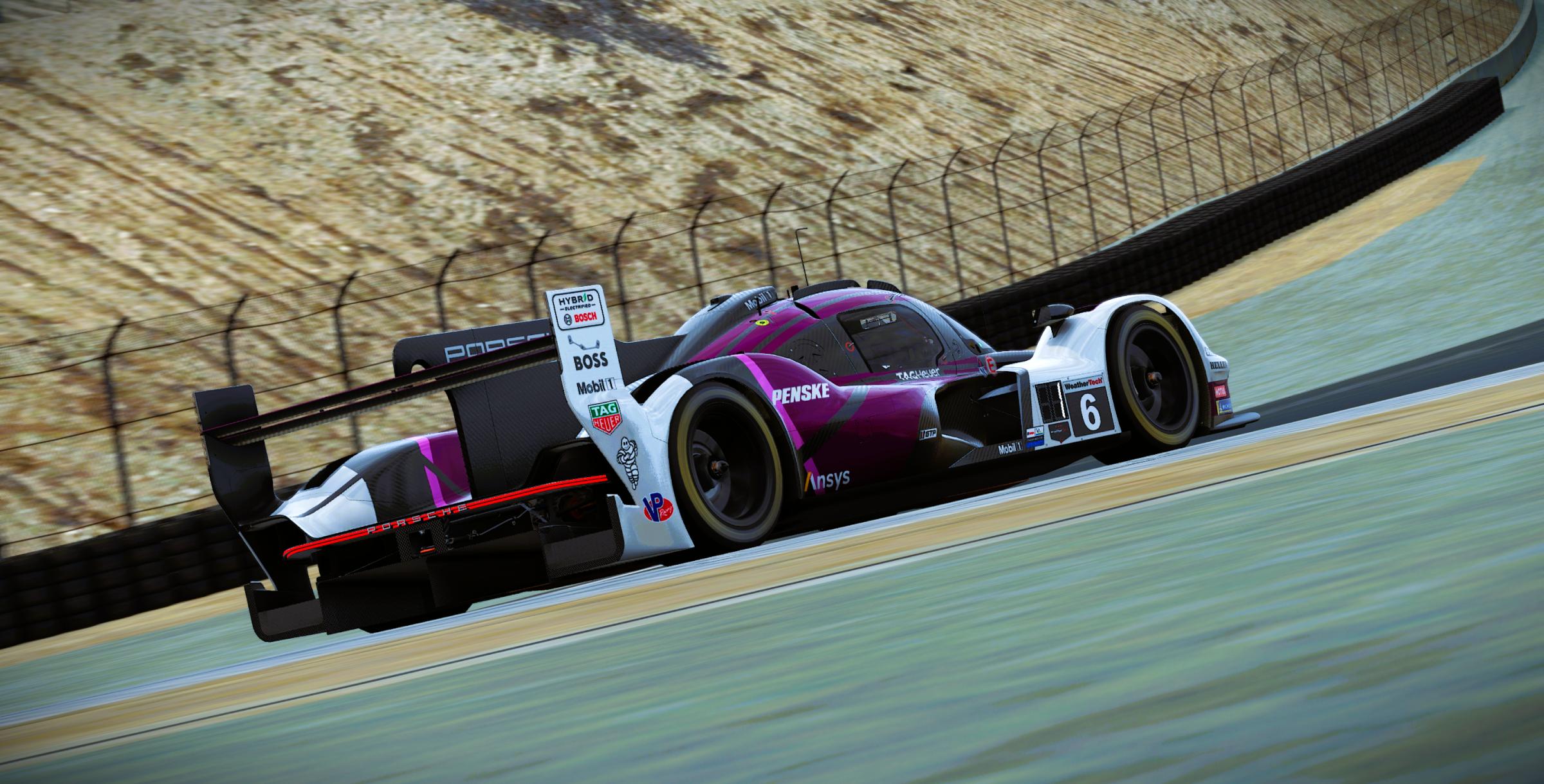 Preview of Porsche RS Spyder IMSA Throw-Back Livery Concept by Samuel J Ball