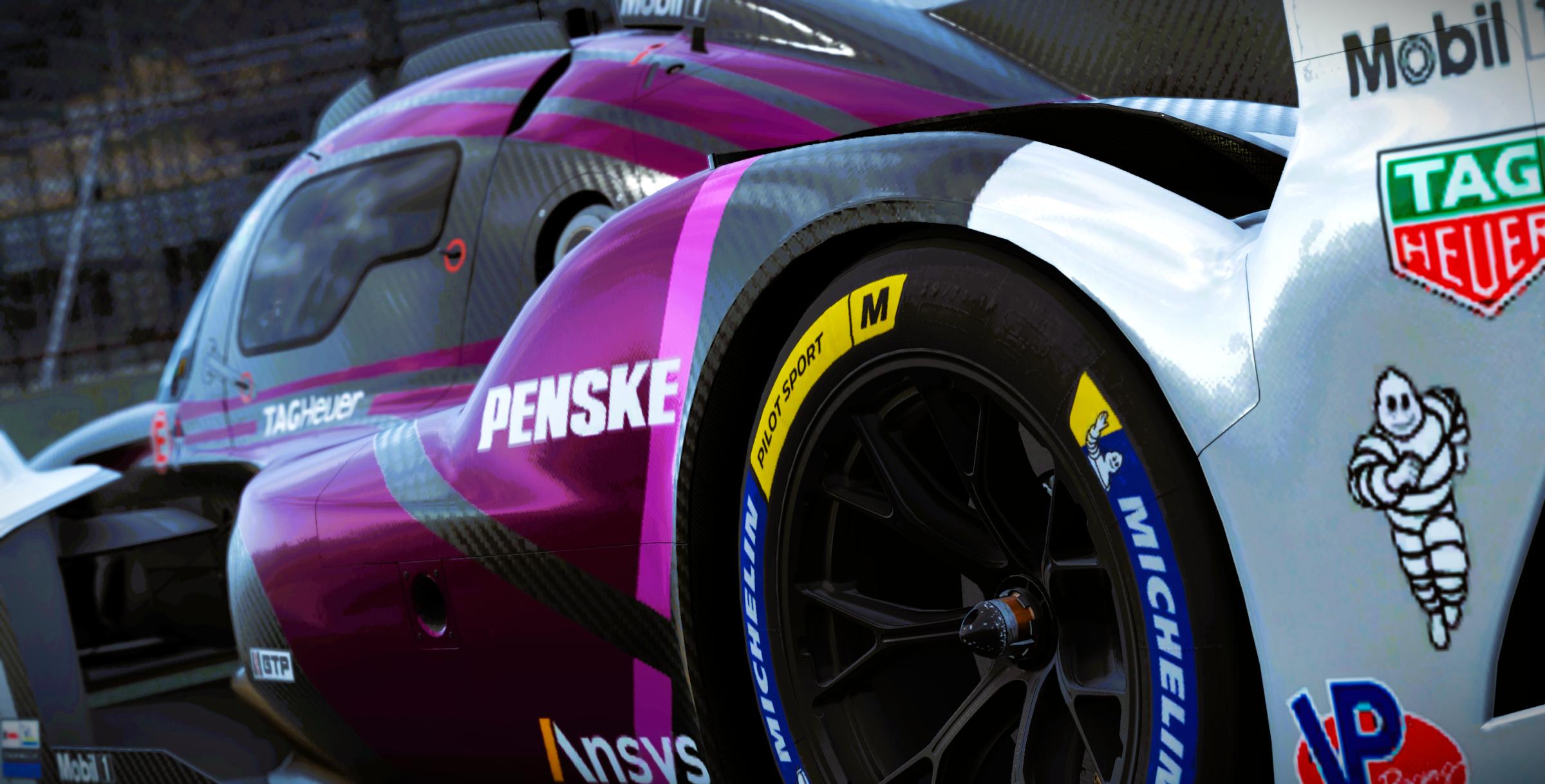 Preview of Porsche RS Spyder IMSA Throw-Back Livery Concept by Samuel J Ball