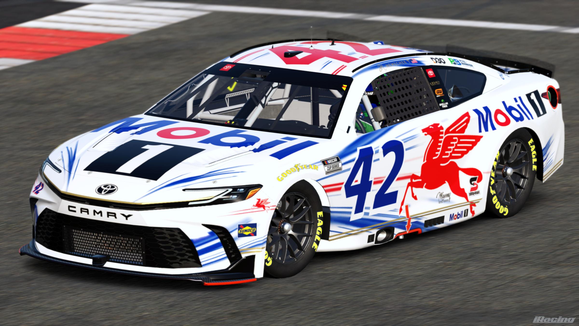 Preview of John Hunter Nemechek 2026 Mobil 1 (Sim #) by Gary P.