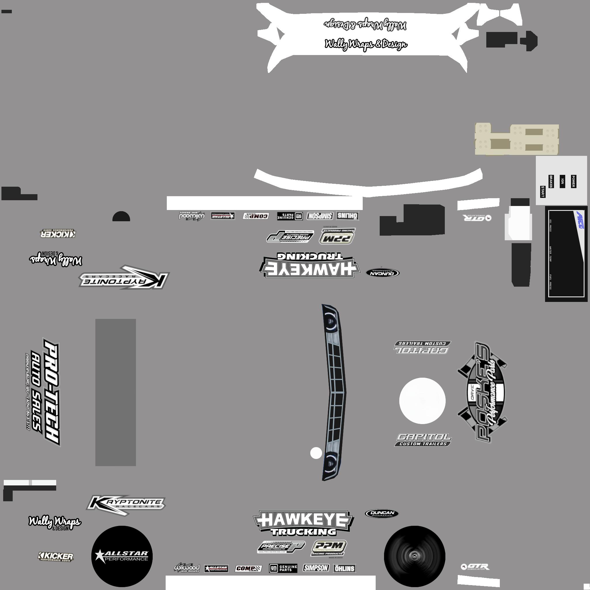 Preview of Dirt Street Stock grey sim by Jason Welsh