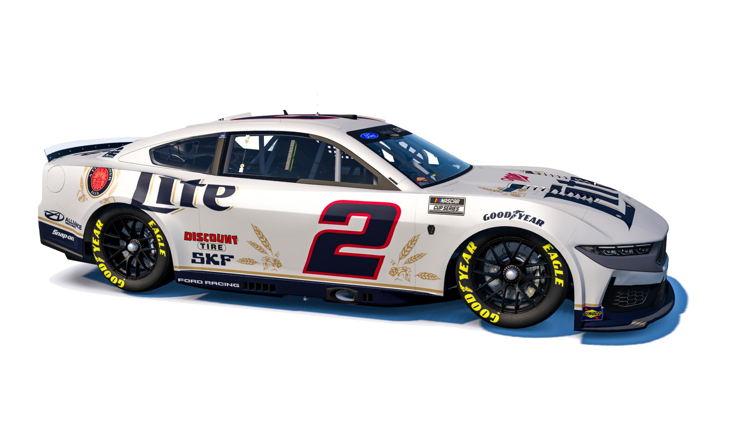 Preview of Miller Lite Ford Mustang Nextgen v2 2026 #2 by Doyle Lowrance