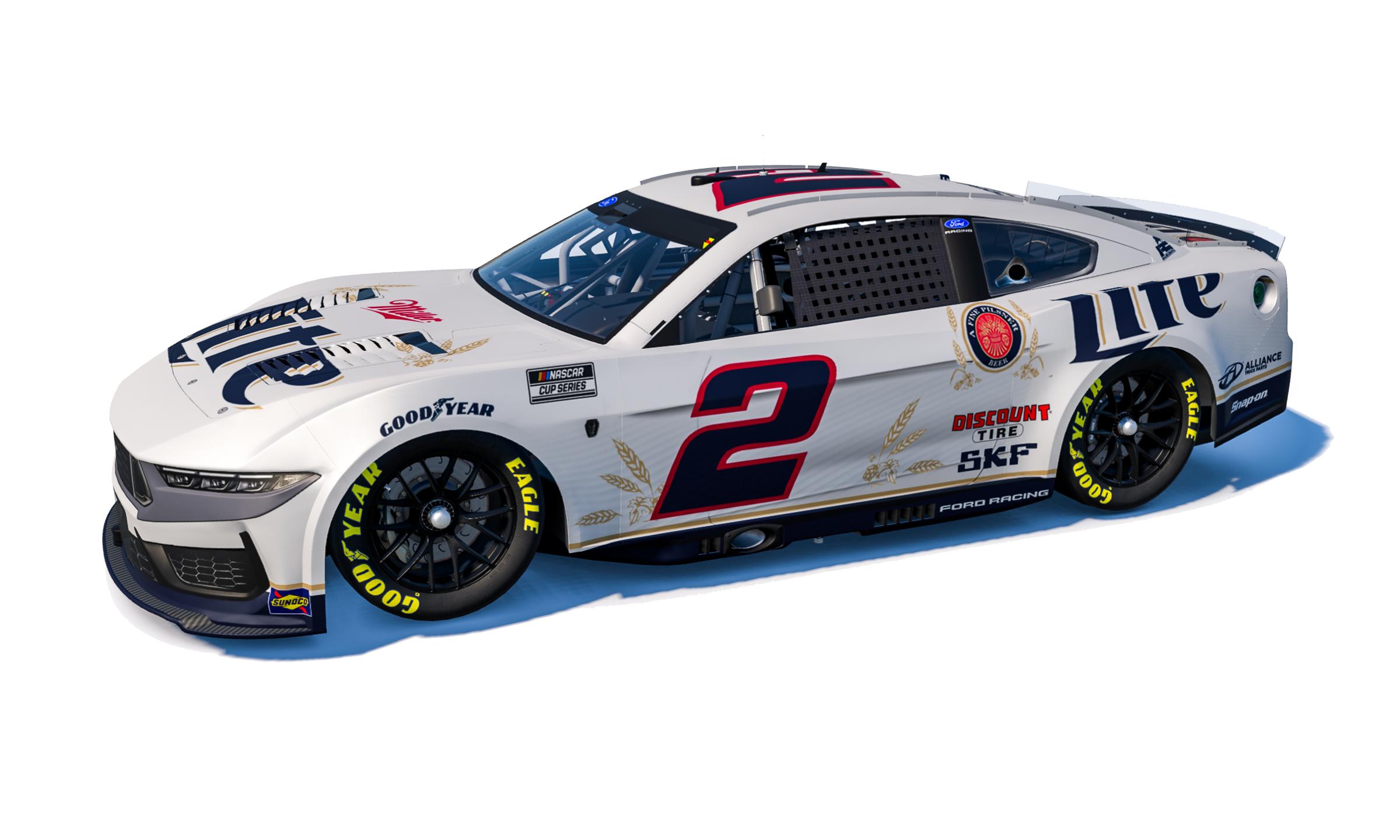 Preview of Miller Lite Ford Mustang Nextgen v2 2026 #2 by Doyle Lowrance