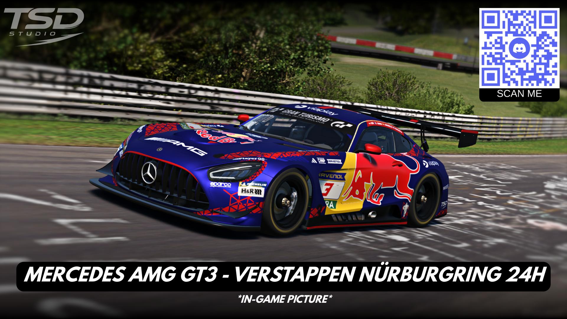 Preview of Mercedes AMG GT3 – Red Bull Verstappen (Nürburgring 24h 2026) by Andres T.