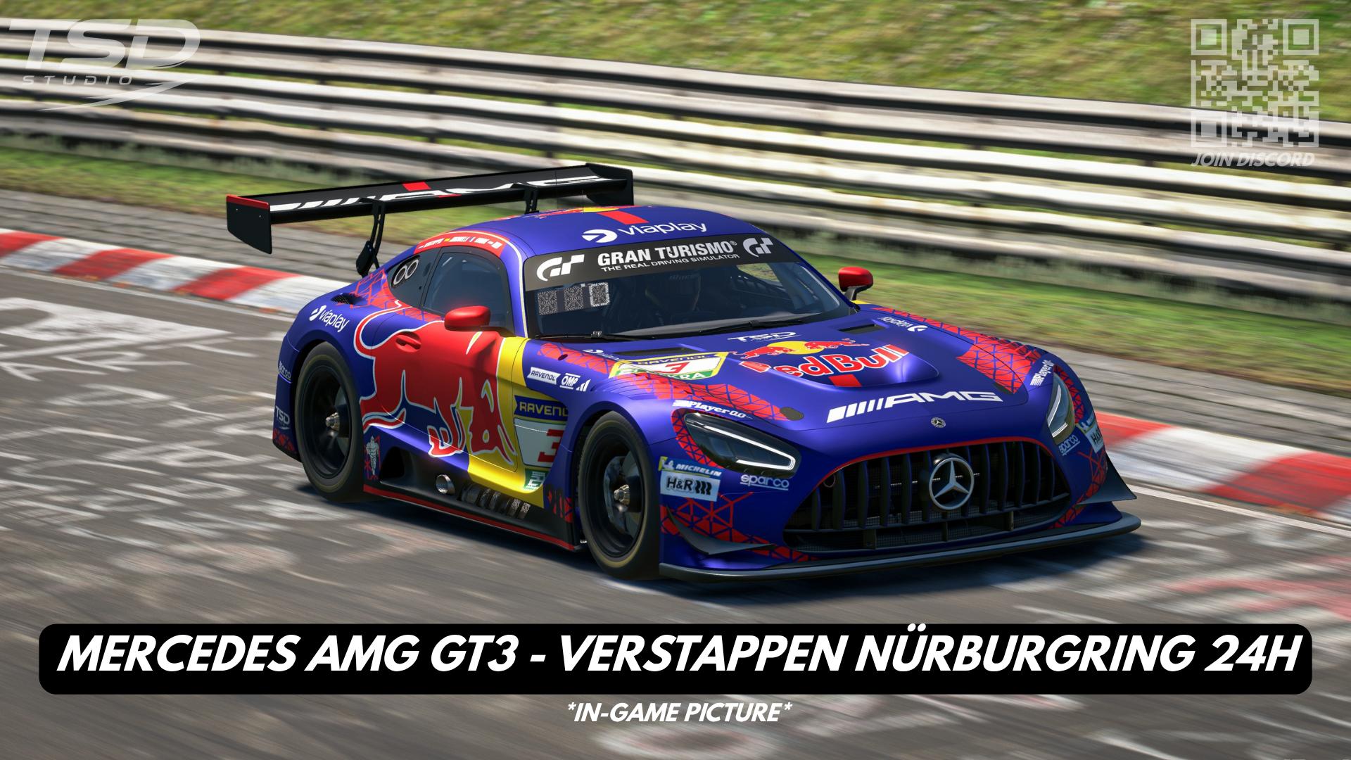 Preview of Mercedes AMG GT3 – Red Bull Verstappen (Nürburgring 24h 2026) by Andres T.