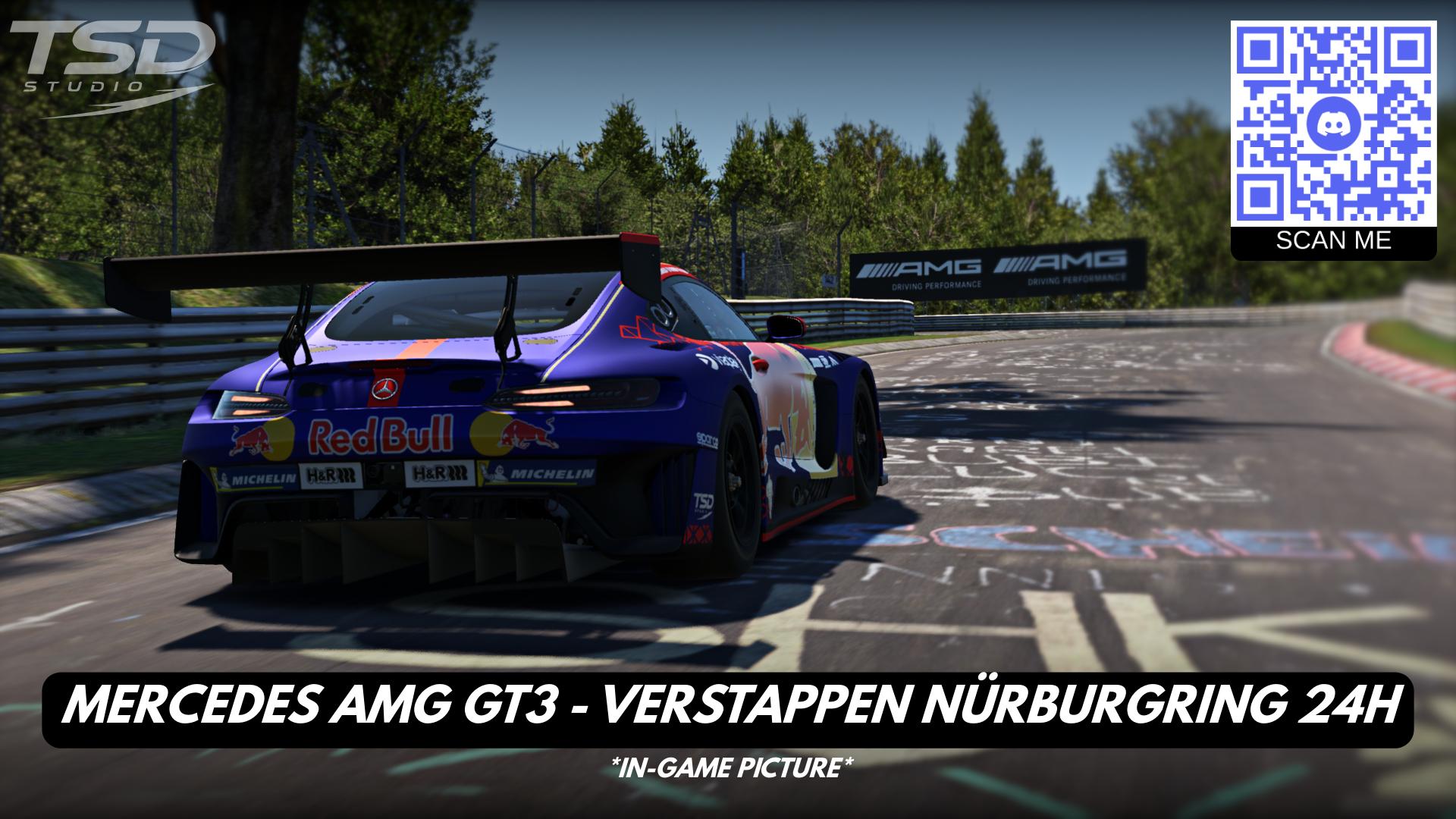 Preview of Mercedes AMG GT3 – Red Bull Verstappen (Nürburgring 24h 2026) by Andres T.