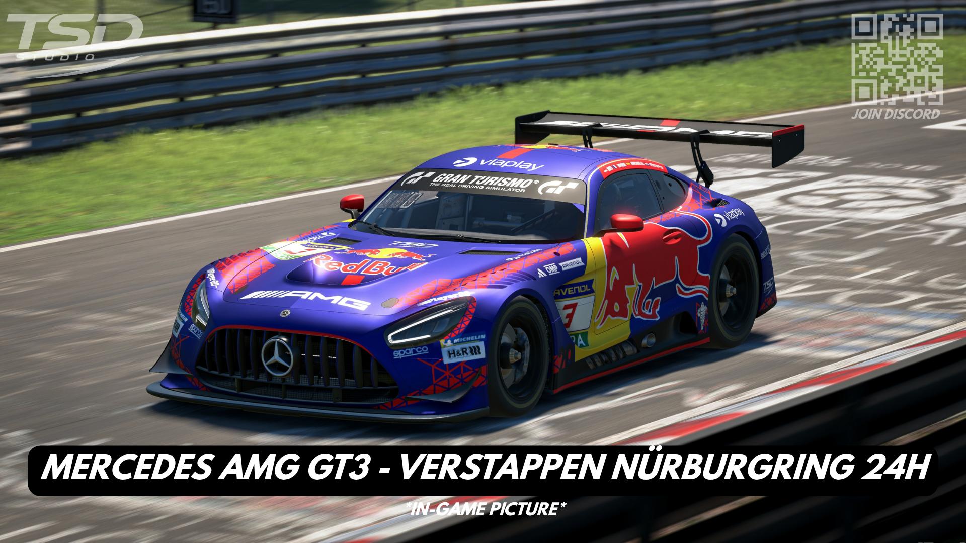Preview of Mercedes AMG GT3 – Red Bull Verstappen (Nürburgring 24h 2026) by Andres T.