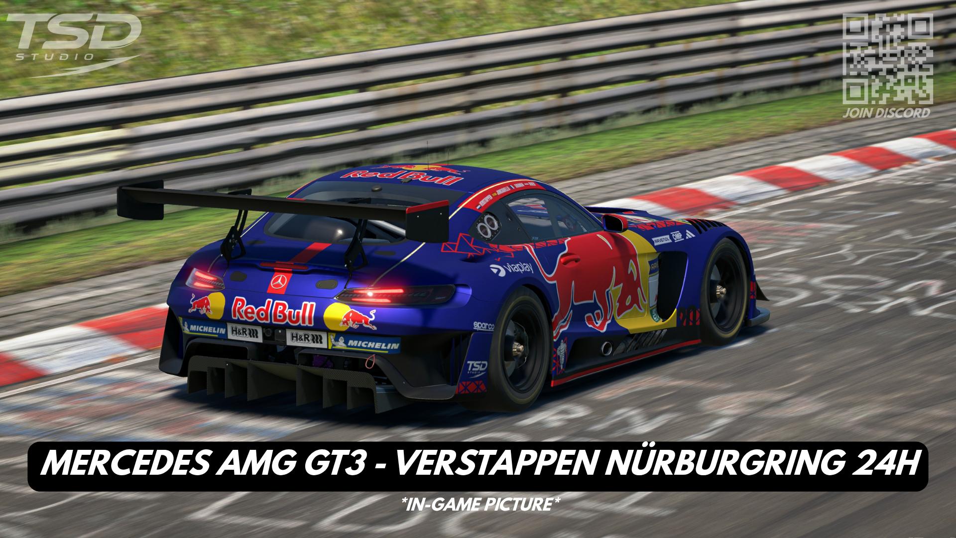 Preview of Mercedes AMG GT3 – Red Bull Verstappen (Nürburgring 24h 2026) by Andres T.