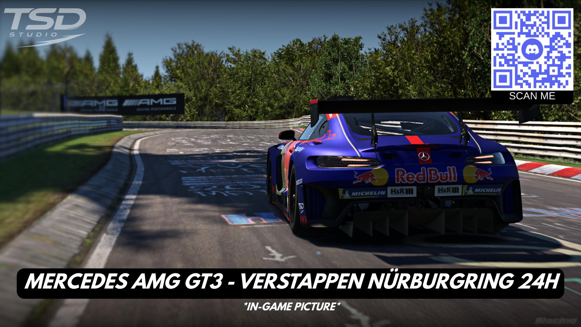 Preview of Mercedes AMG GT3 – Red Bull Verstappen (Nürburgring 24h 2026) by Andres T.