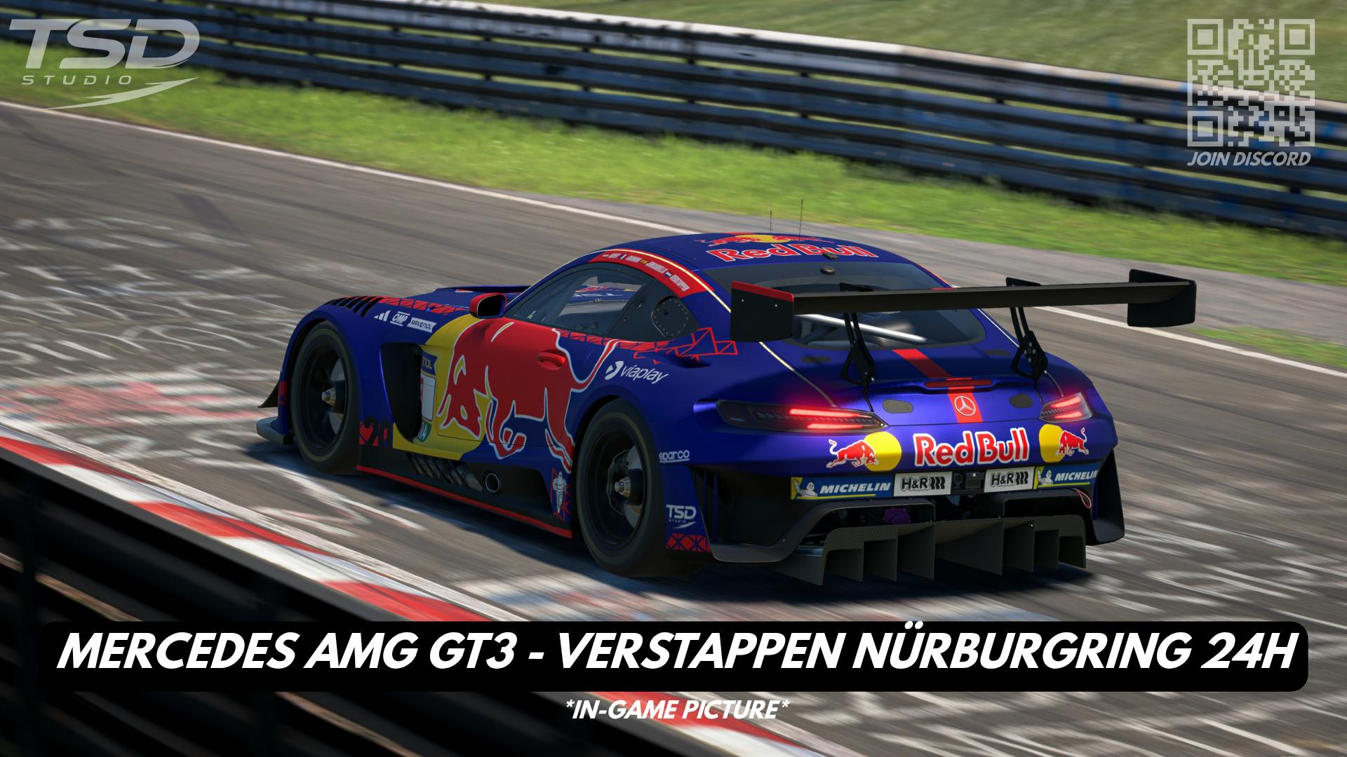Preview of Mercedes AMG GT3 – Red Bull Verstappen (Nürburgring 24h 2026) by Andres T.