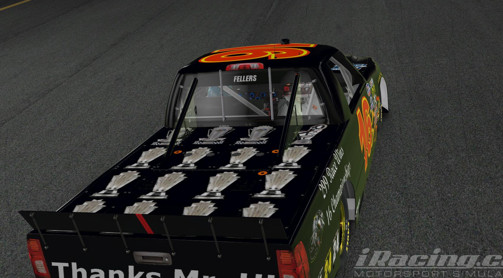 Preview of Rick Hendrick appreciation truck by Jack Fellers