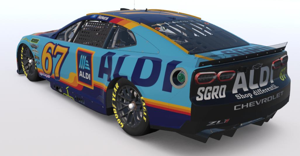 Preview of SCSRA Shane Hines Aldi Chevy Camaro (Sim Stamped) by Samuel Greene