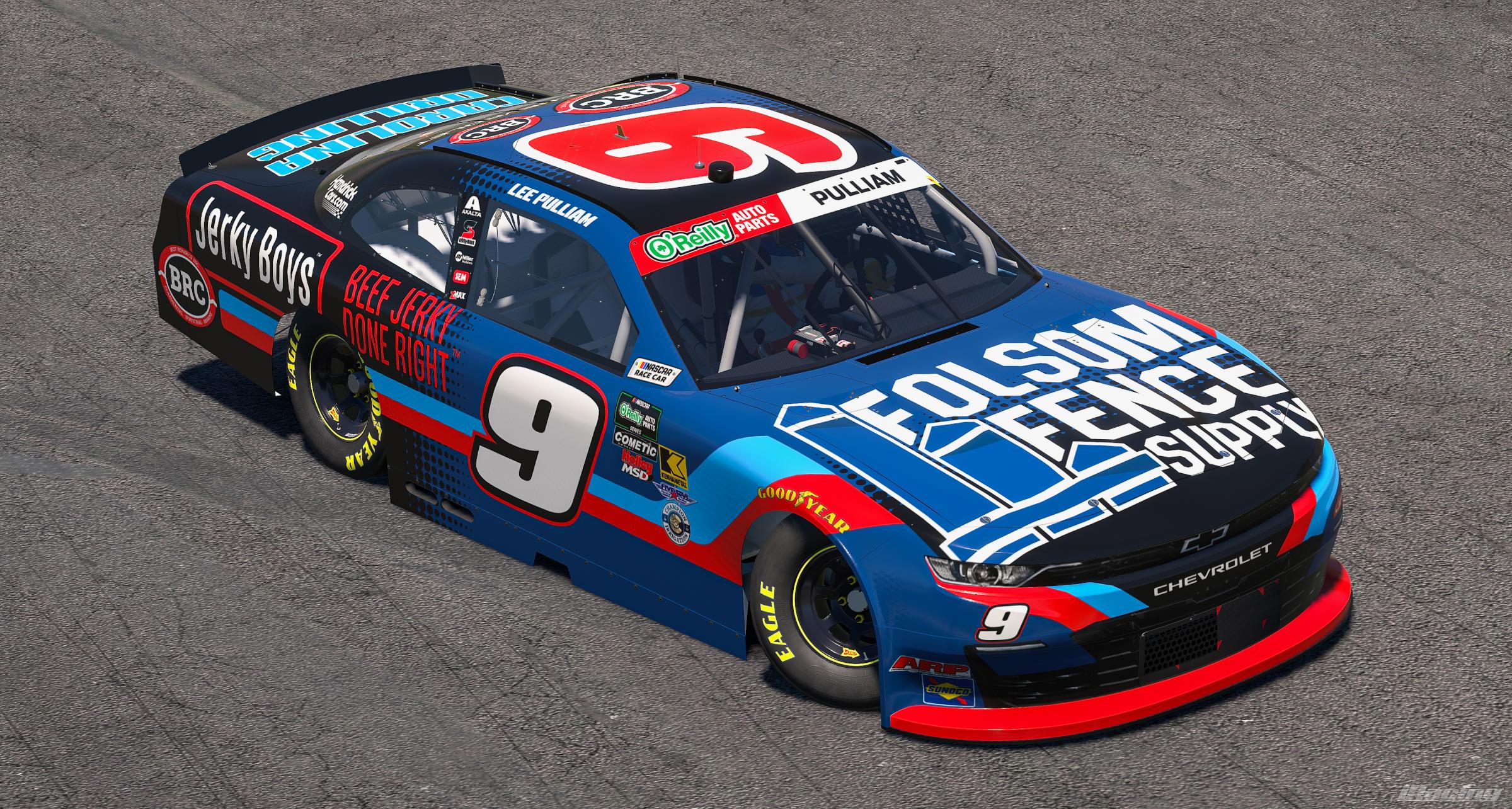 Preview of 2026 Lee Pulliam Folsom Fency Supply Jerky Boys Chevrolet by Ryan A Williams