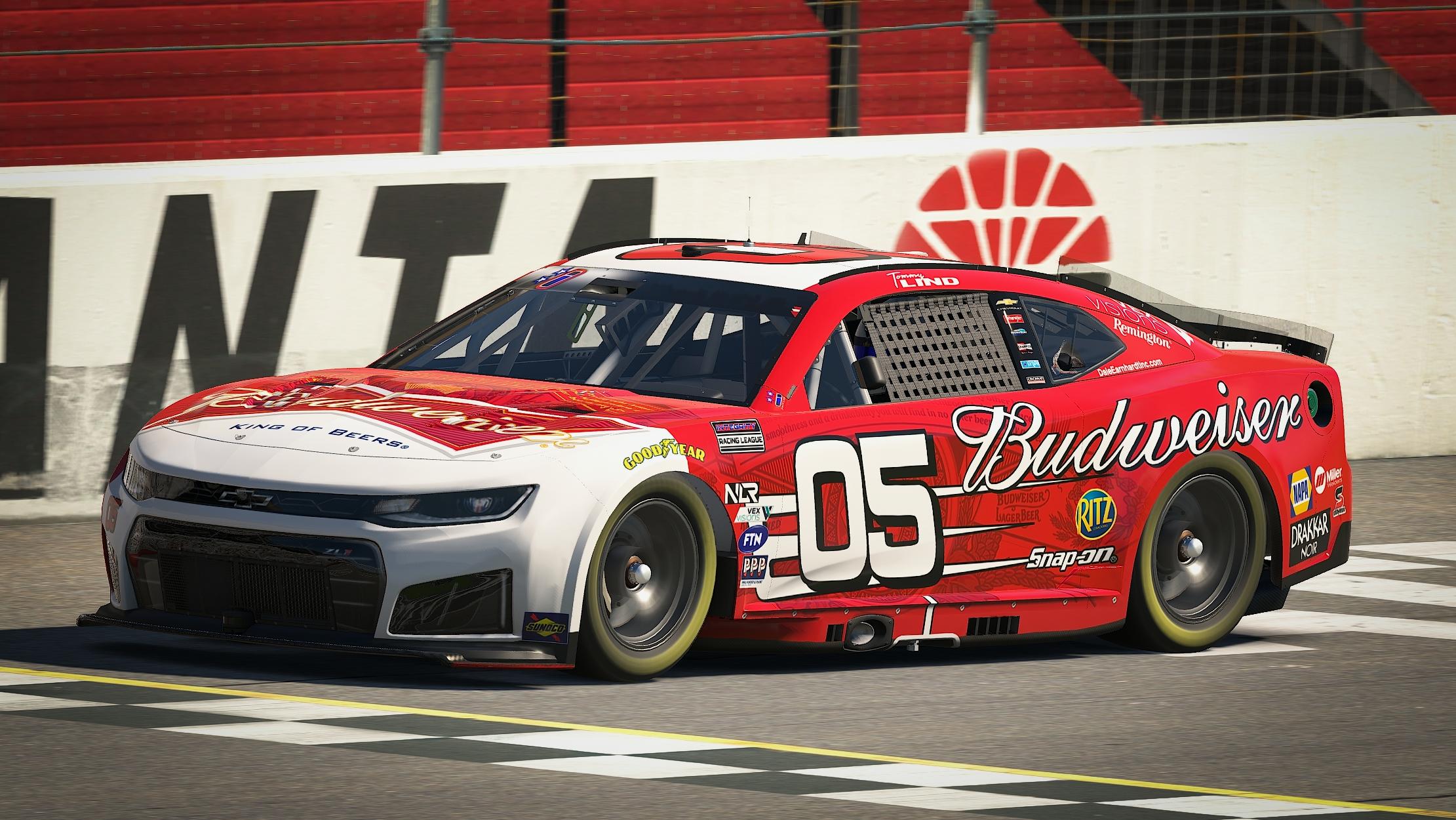 Preview of #05 - Budweiser (14 Harvick/04 Earnhardt)- Next Gen ZL1 - Tommy Lind by Eric McFarland