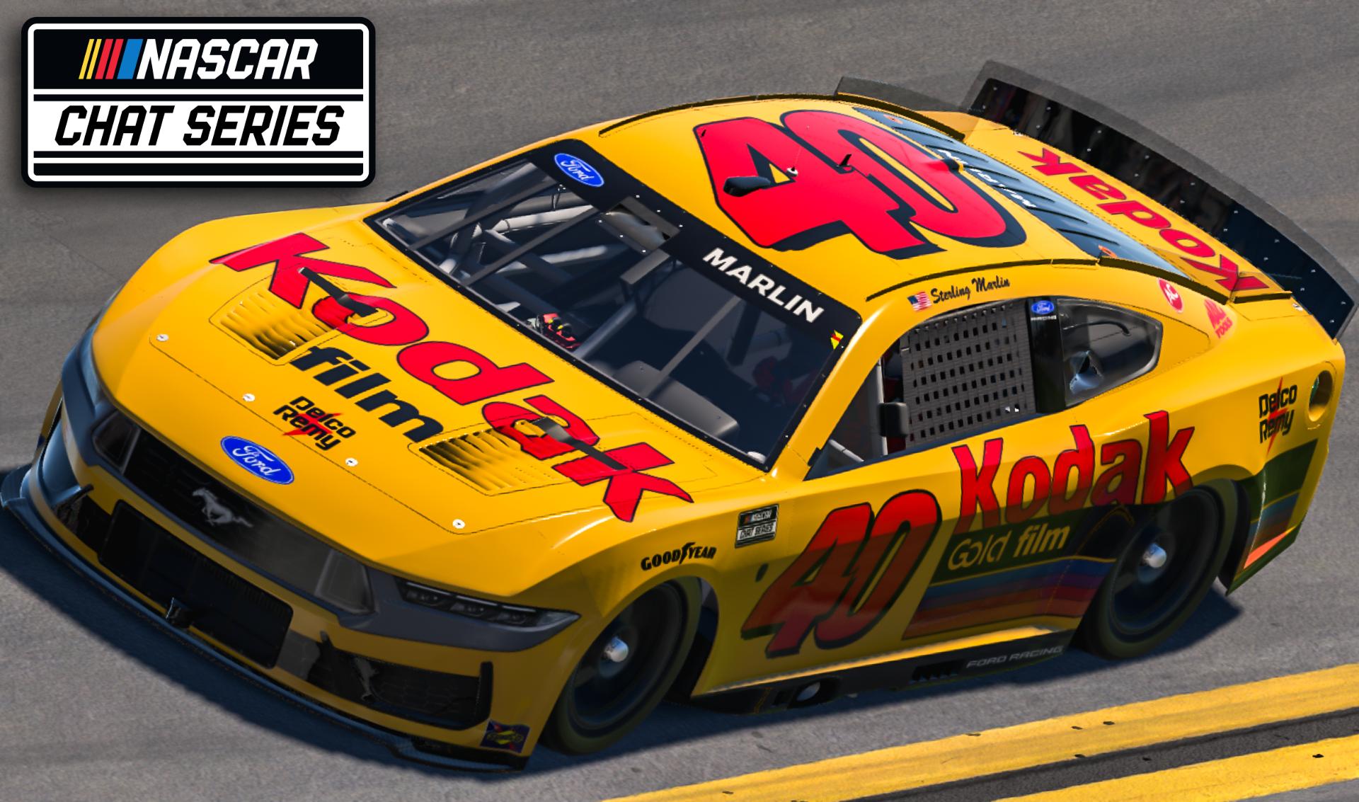 Preview of 2026 Kodak #40 Ford Mustang Dark Horse - NCS Version by Jordan N.