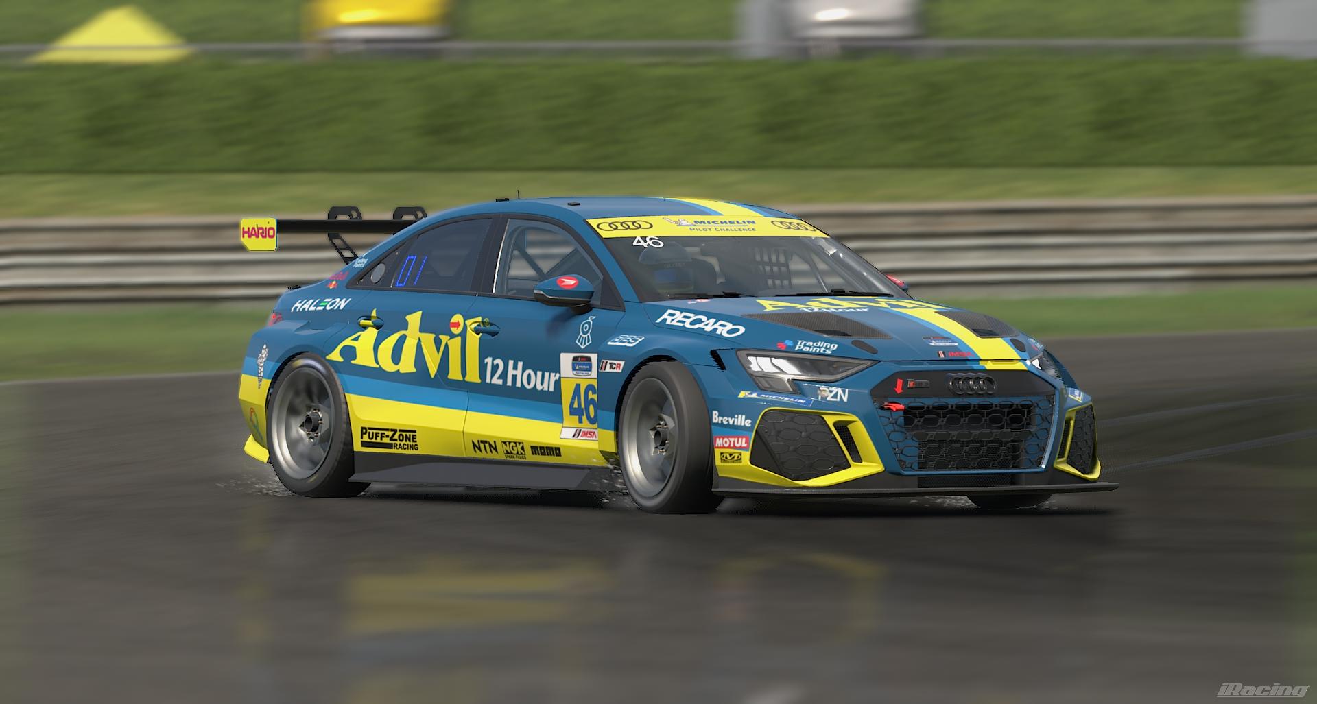 Preview of Advil 12h Audi RS3 LMS Gen2 TCR by Dustin William Owen Dawes