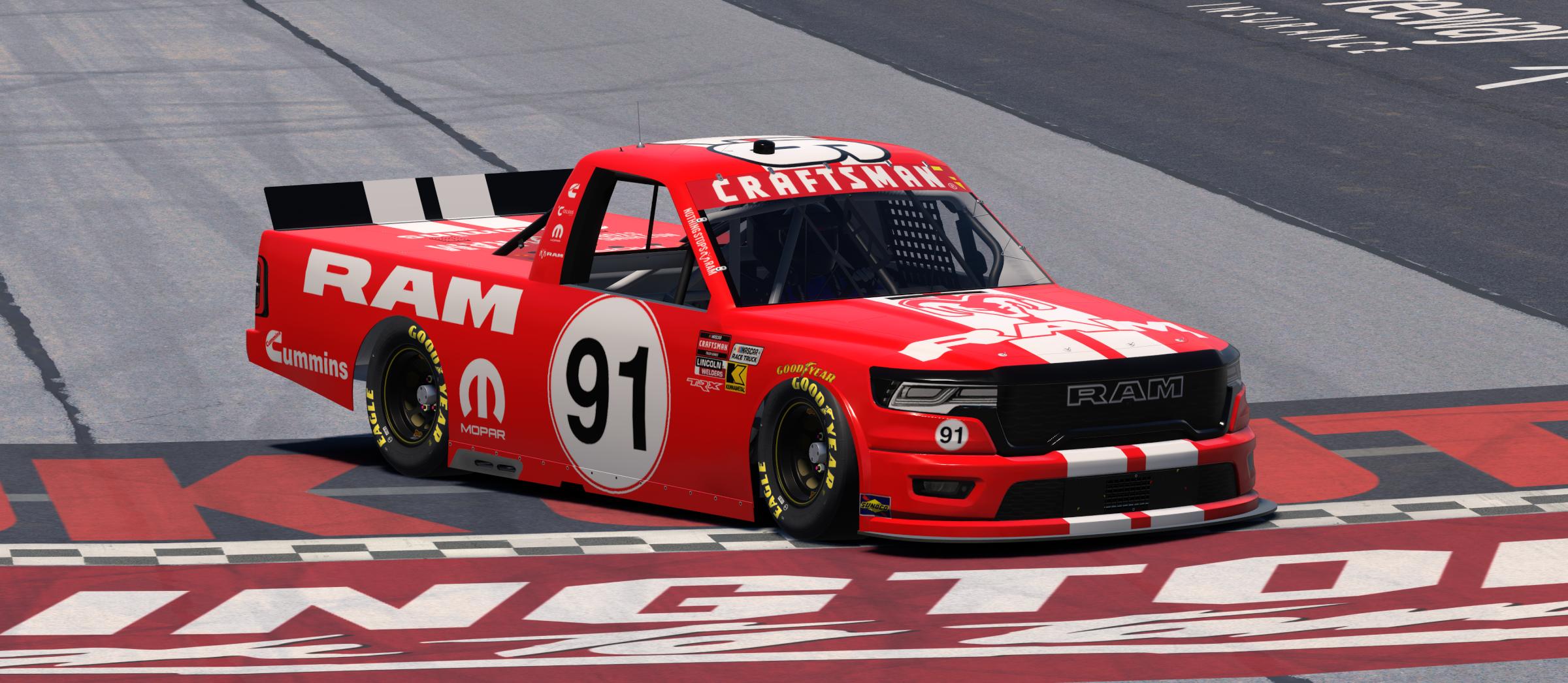 Preview of RAM Viper Throwback Concept (Custom Number) by Cade Mckee