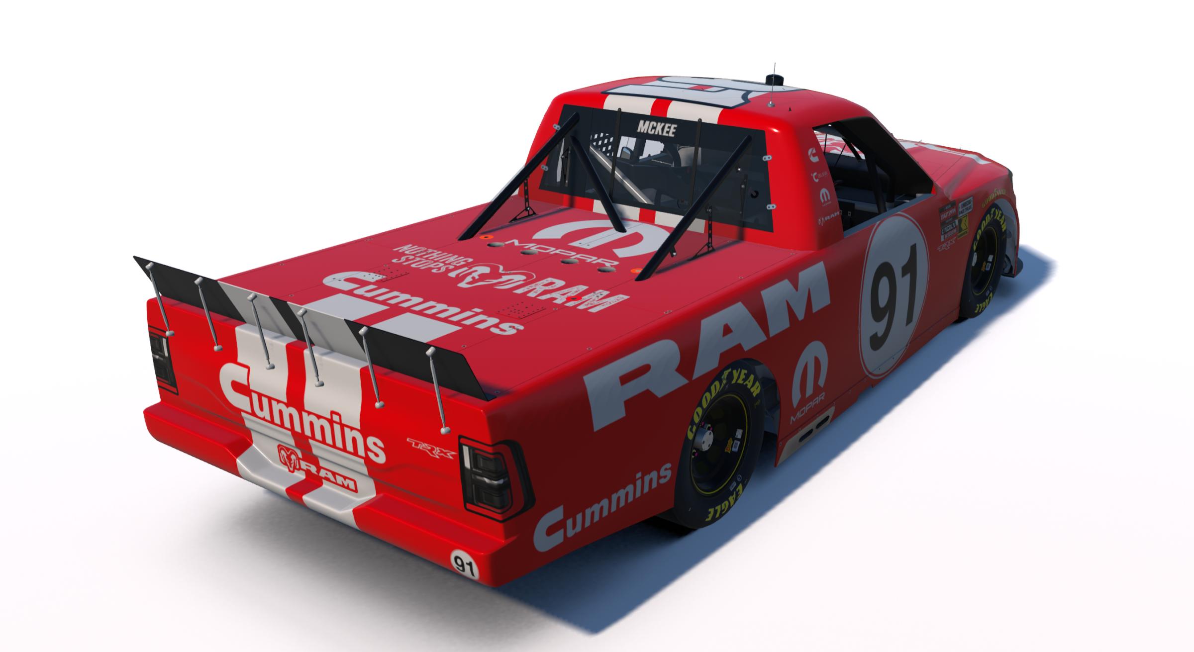 Preview of RAM Viper Throwback Concept (Custom Number) by Cade Mckee