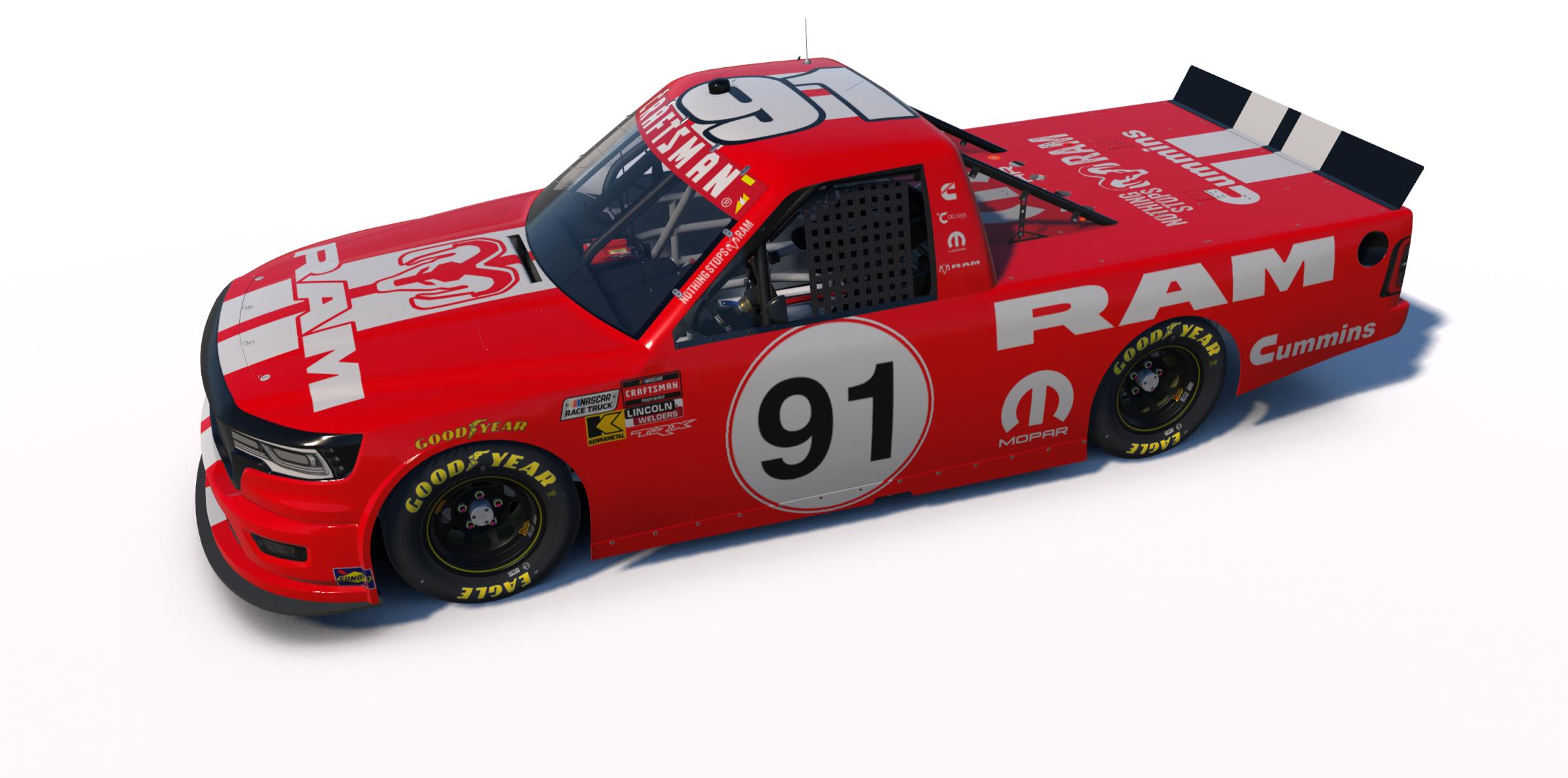 Preview of RAM Viper Throwback Concept (Custom Number) by Cade Mckee