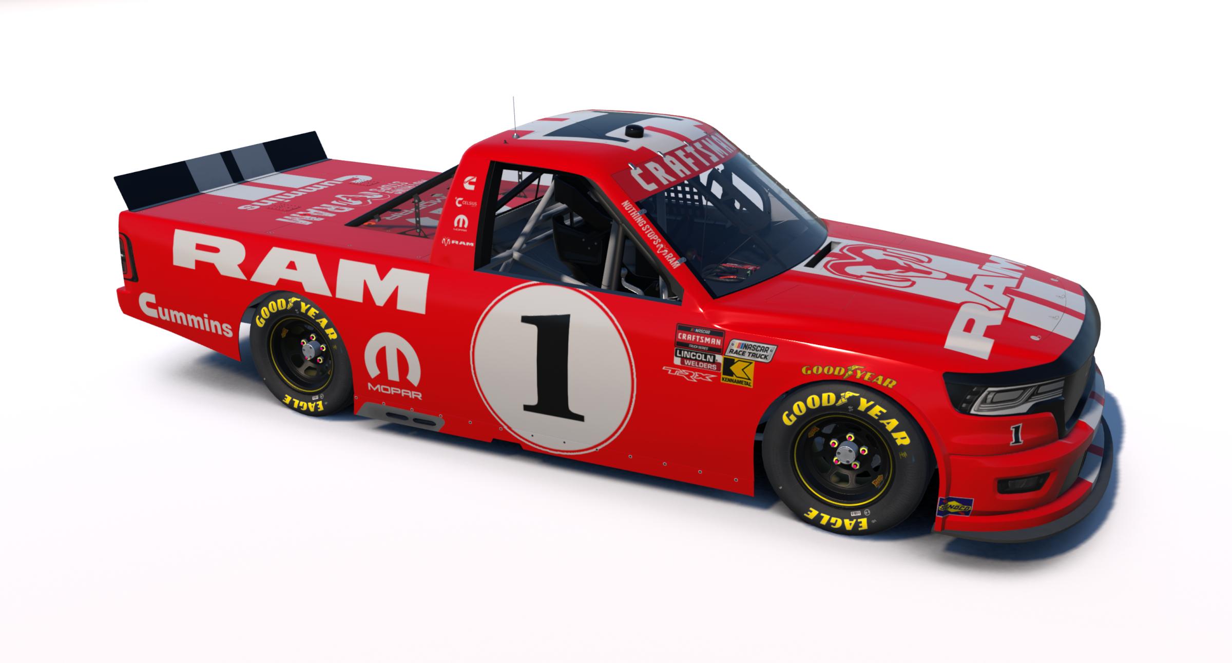 Preview of RAM Viper Throwback Concept (Sim Number) by Cade Mckee