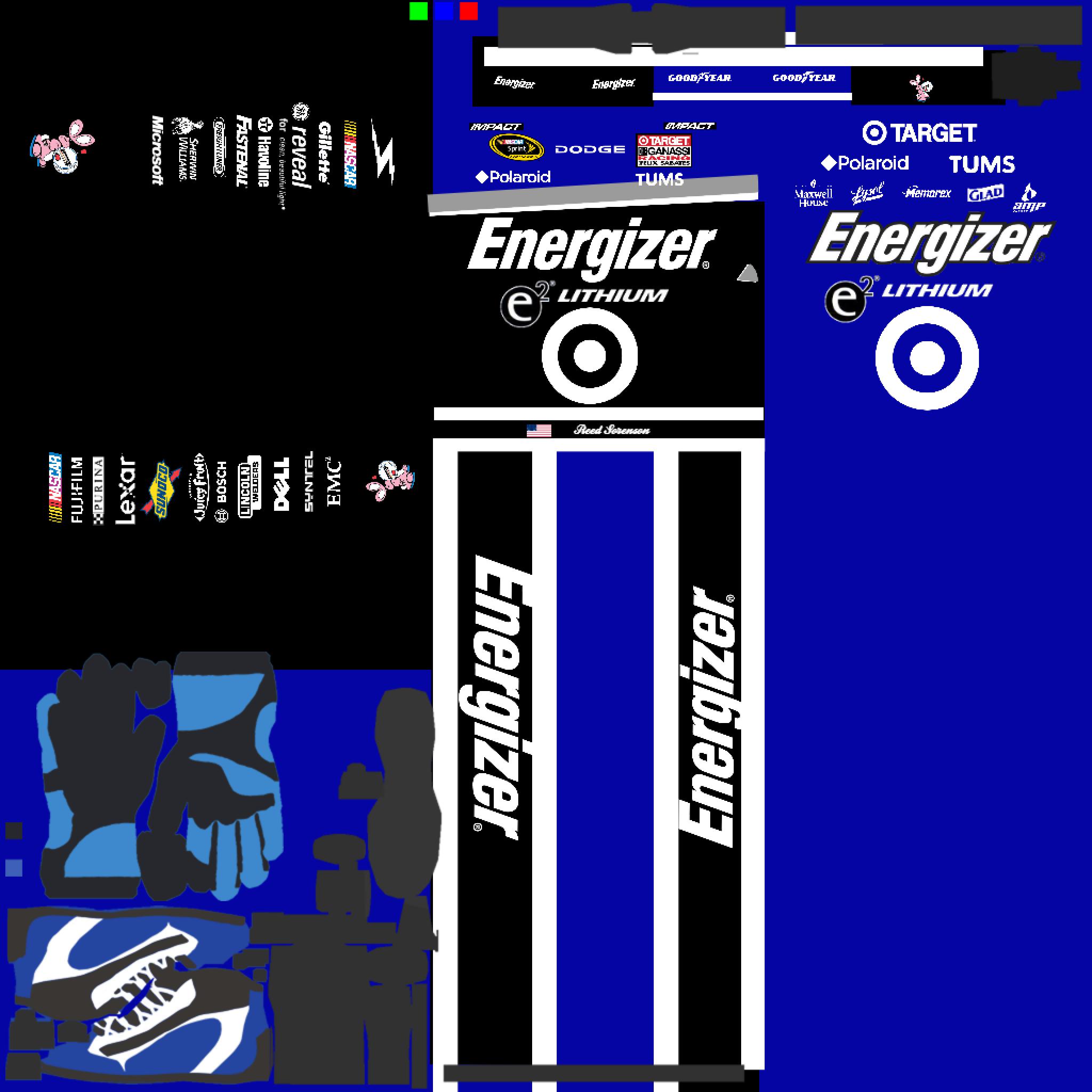 Preview of Reed Sorenson 2008 Energizer E2 Lithium / Target 2008 Auto Club 500 by Brenden Broberg