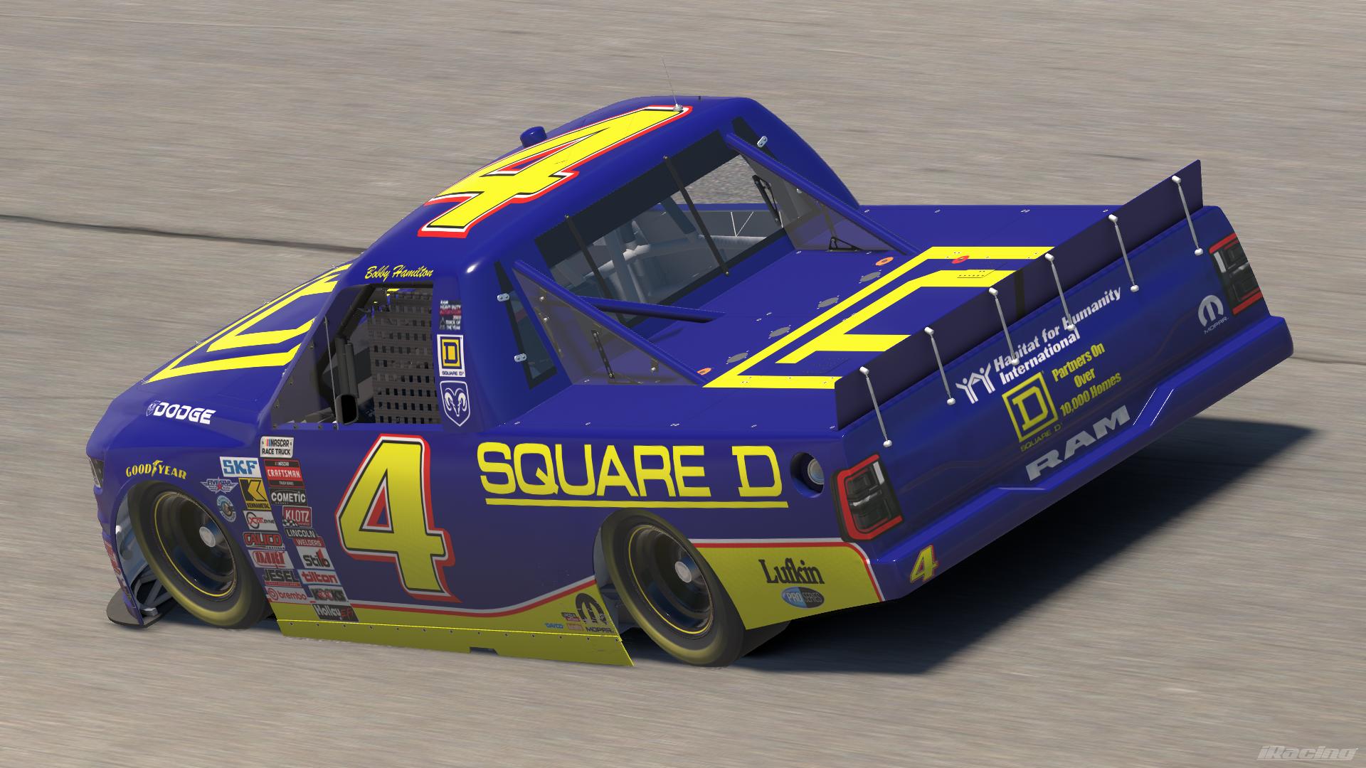 Preview of 2004 Bobby Hamilton #4 Square D Ram by Nathan D Kiani