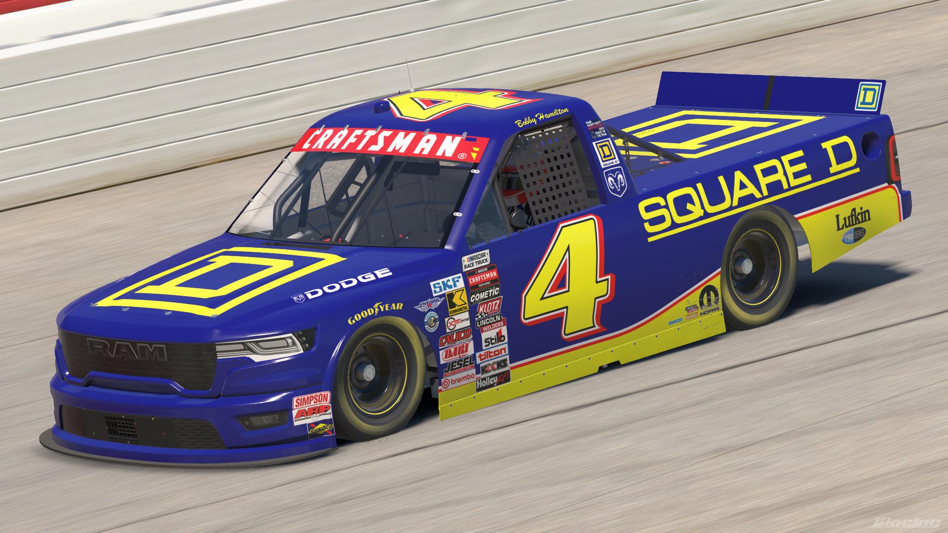 Preview of 2004 Bobby Hamilton #4 Square D Ram by Nathan D Kiani
