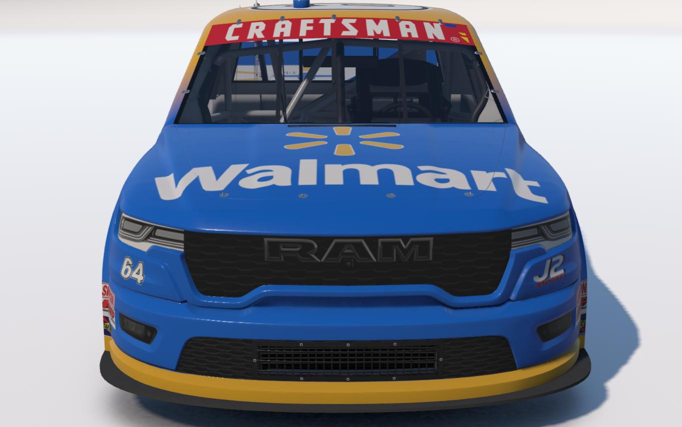 Preview of NASCAR Truck Ram Team Walmart 2026 by Johnny McNamara
