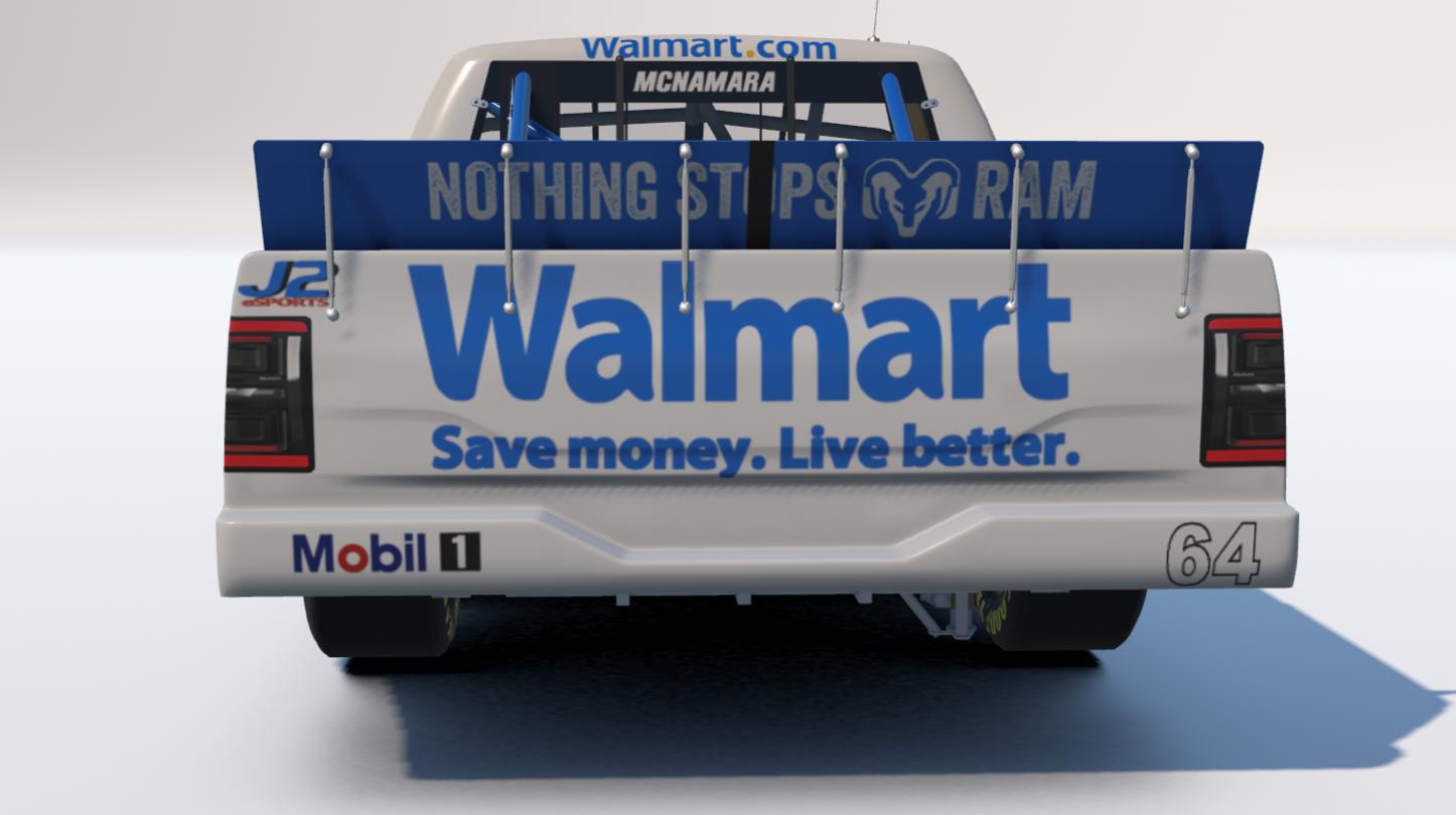 Preview of NASCAR Truck Ram Team Walmart 2026 by Johnny McNamara