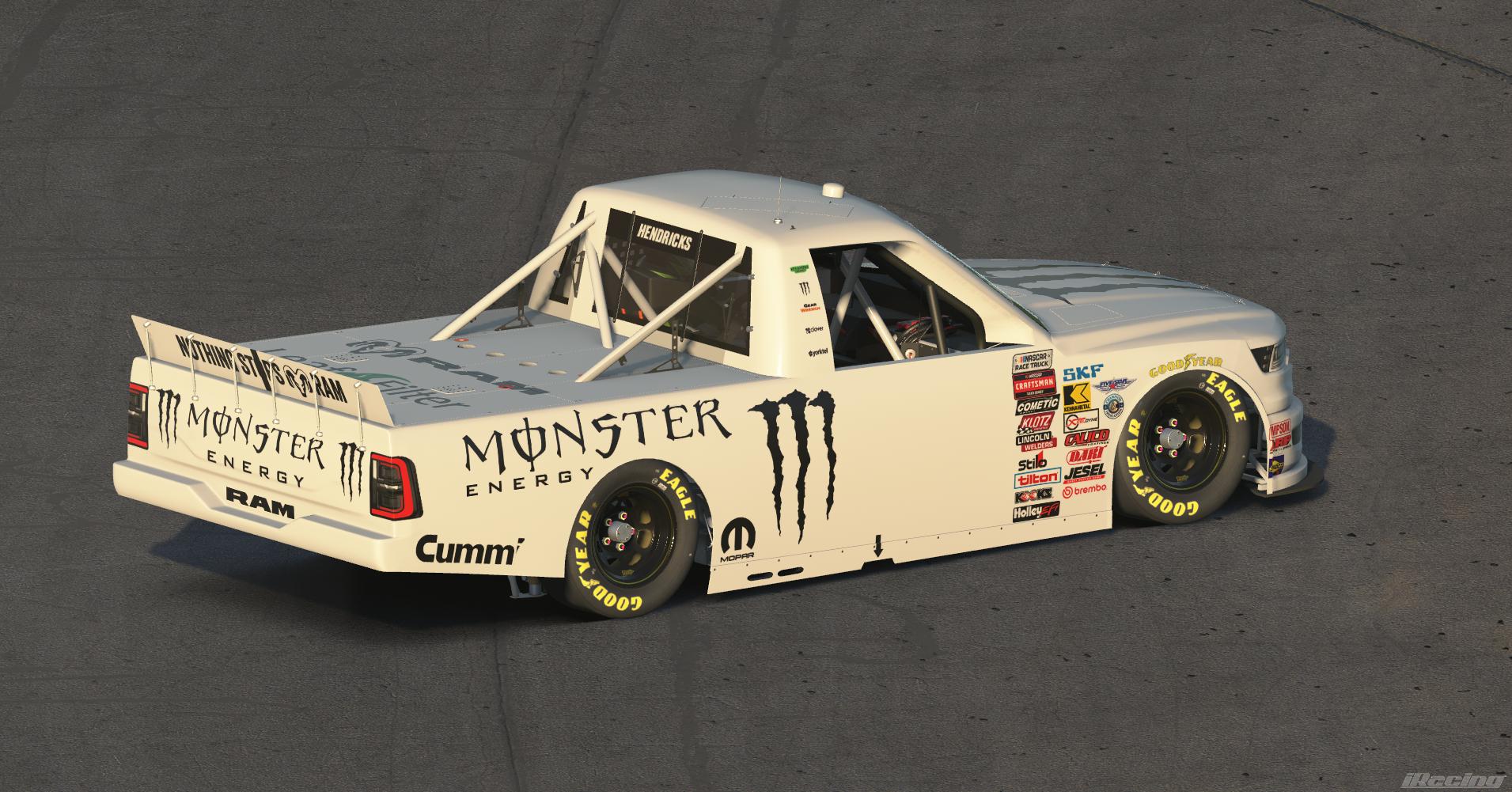 Preview of White Monster Energy Drink Ram by Davie Hendricks