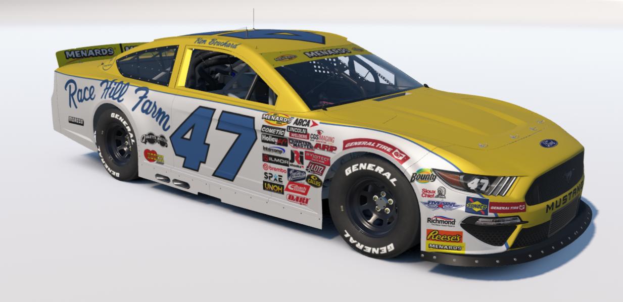 Preview of 1981 #47 Ron Bouchard Race Hill Farms ARCA Mustang by Diego Roldan