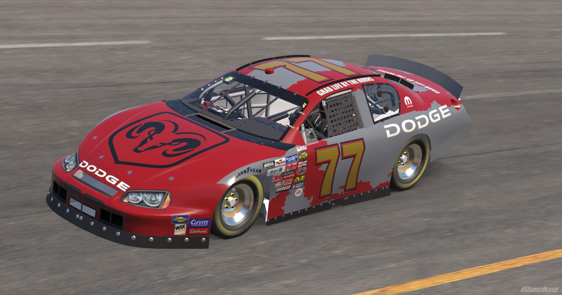 Preview of Nascar 05 191 Dodge Cup Car Sim Stamp by Kyle Carpenter