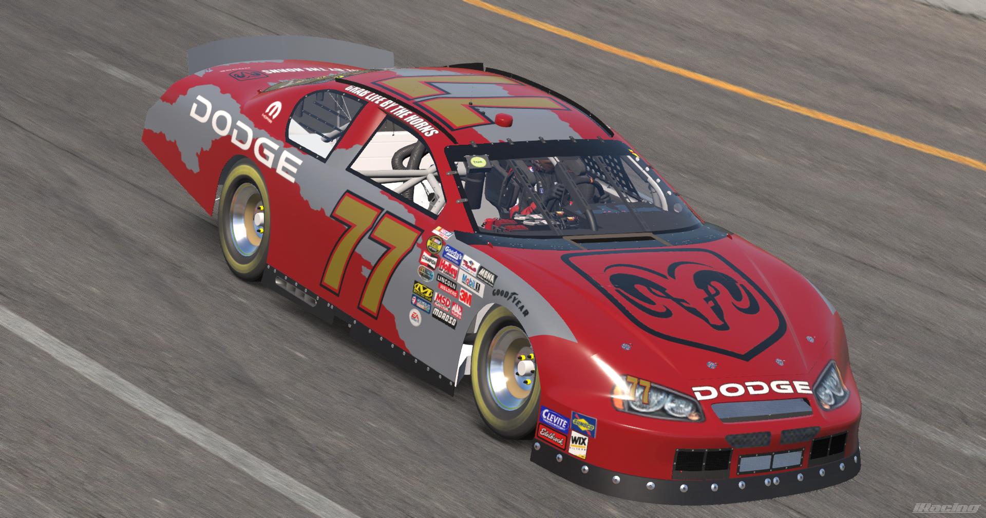 Preview of Nascar 05 191 Dodge Cup Car Sim Stamp by Kyle Carpenter