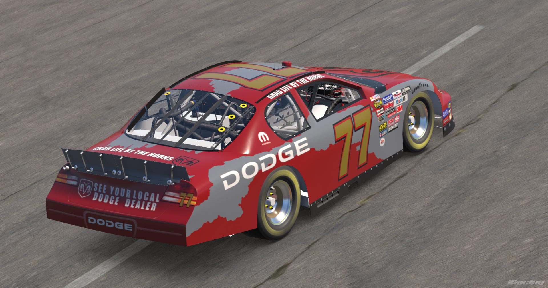 Preview of Nascar 05 191 Dodge Cup Car Sim Stamp by Kyle Carpenter