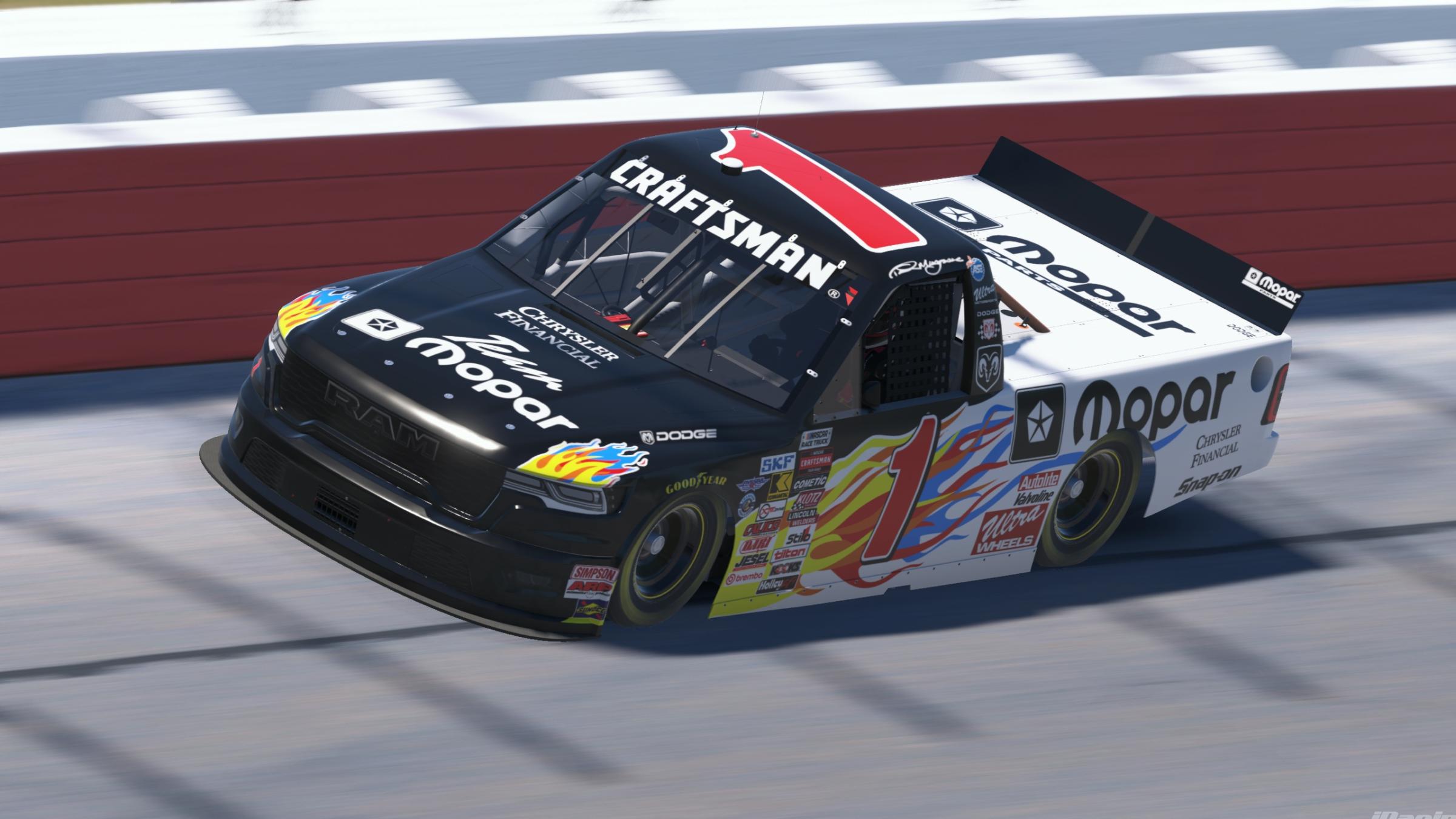 Preview of 2001 Ted Musgrave #1 Mopar Dodge Ram by Nicholas Budimlic
