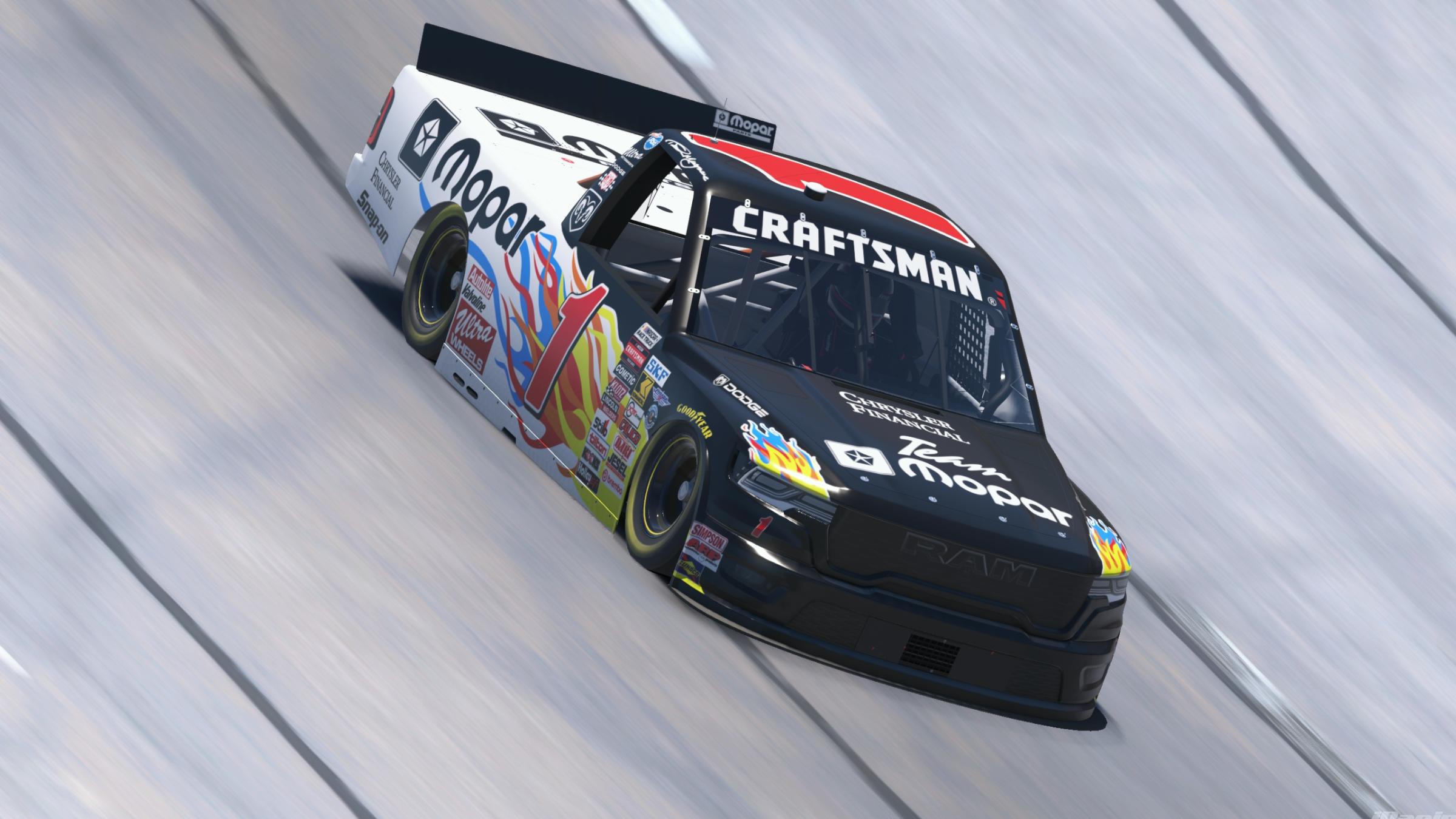 Preview of 2001 Ted Musgrave #1 Mopar Dodge Ram no number by Nicholas Budimlic