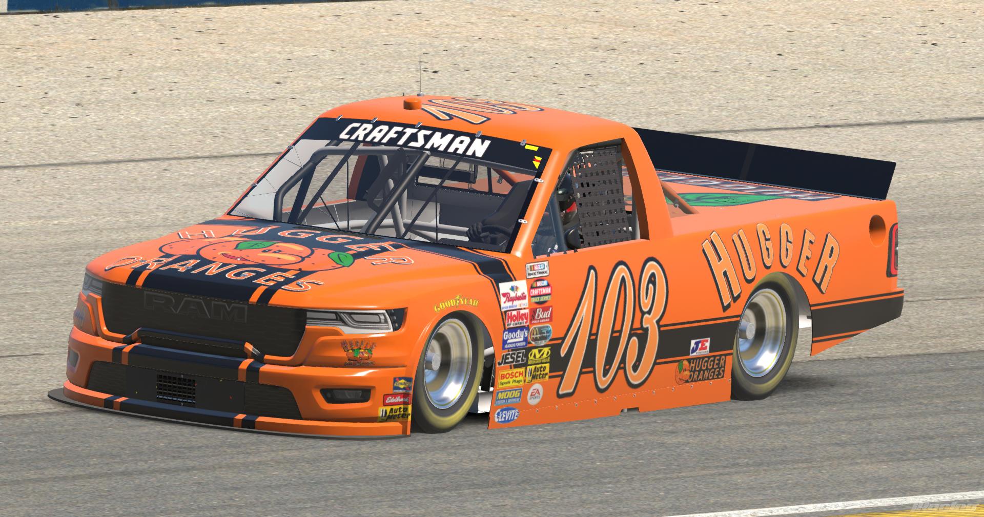 Preview of Nascar 05 103 Hugger Oranges RAM Pro# by Kyle Carpenter