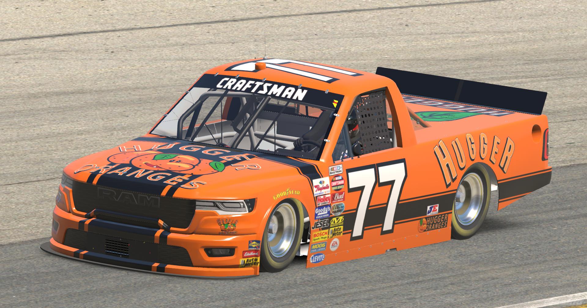 Preview of Nascar 05 103 Hugger Oranges Ram Sim Stamp by Kyle Carpenter