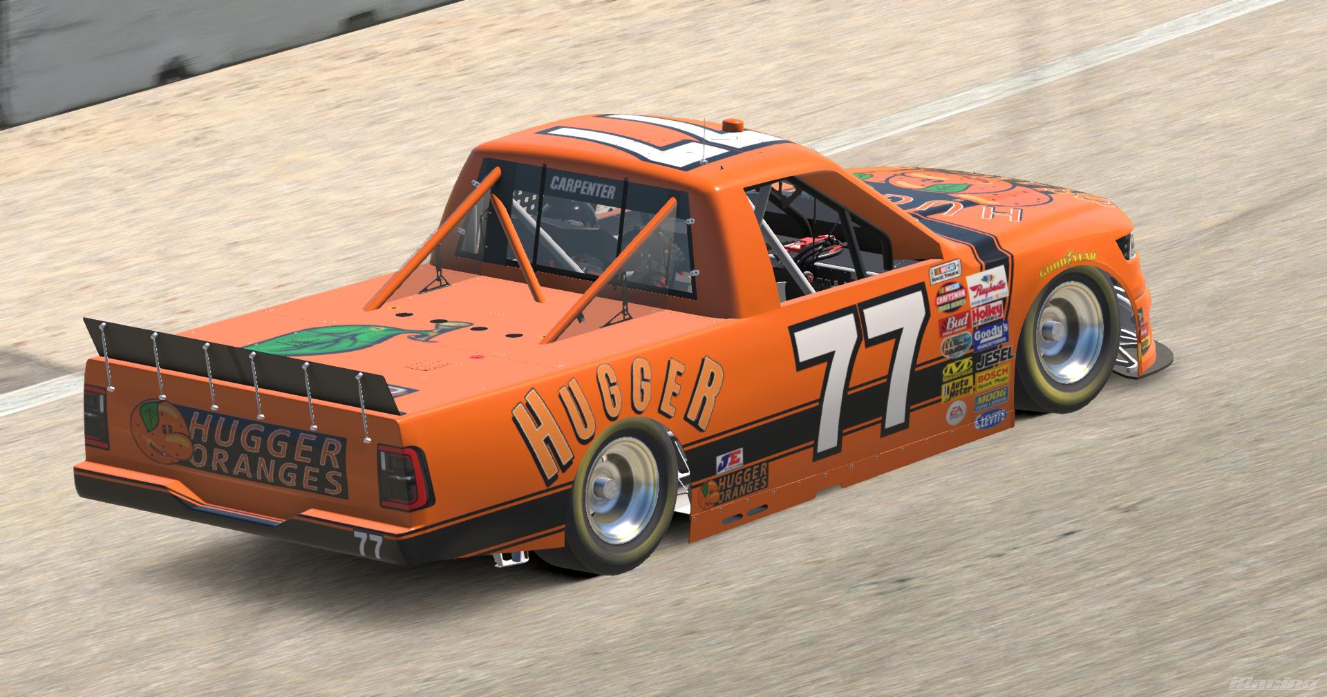 Preview of Nascar 05 103 Hugger Oranges Ram Sim Stamp by Kyle Carpenter