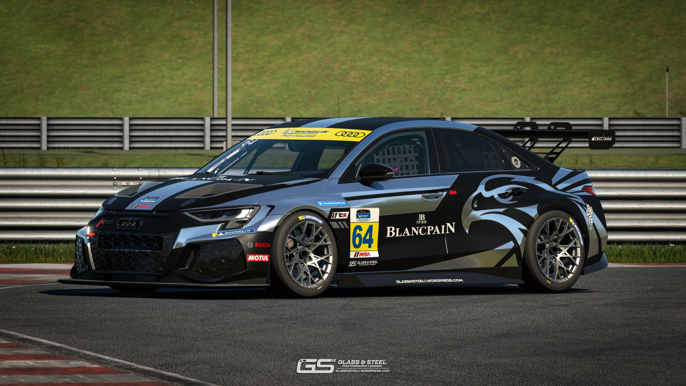 Preview of Blancpain Silver Eagle Audi RS3 LMS Gen 2 TCR by Jason C Lin