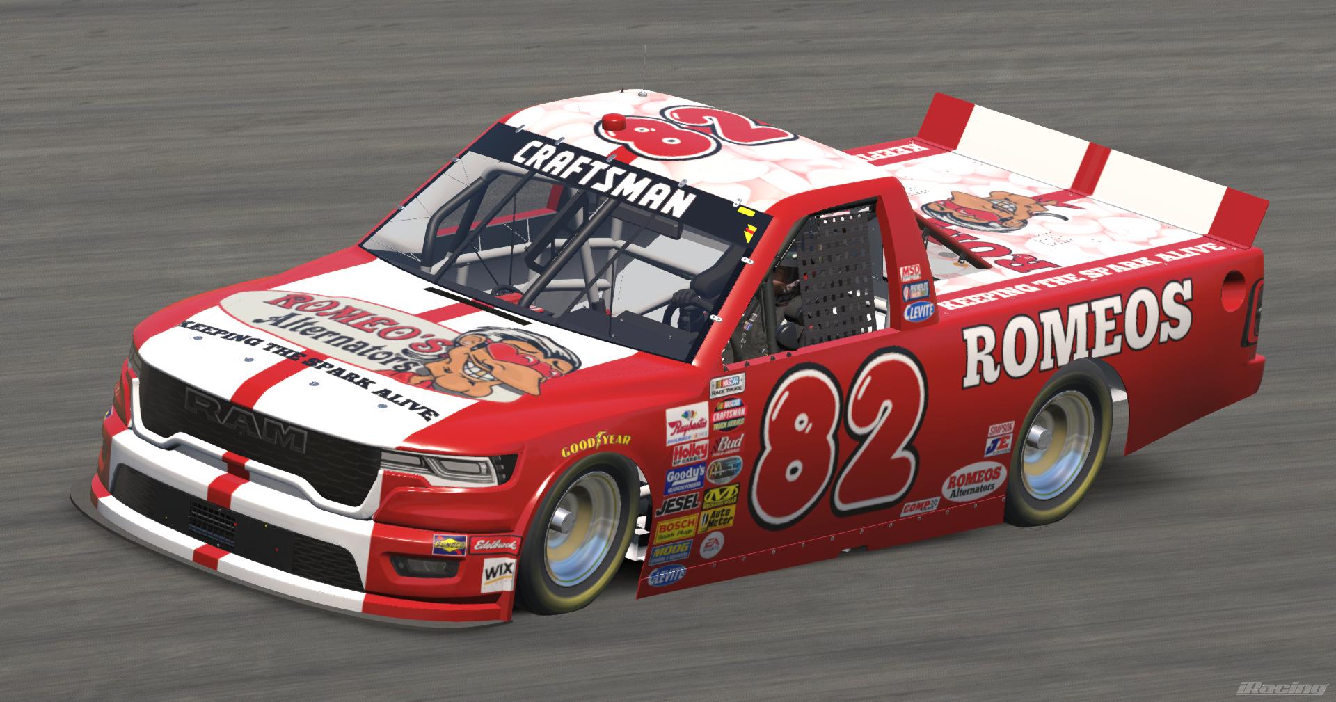 Preview of Nascar 05 82 Romeos Alternators RAM Pro# by Kyle Carpenter