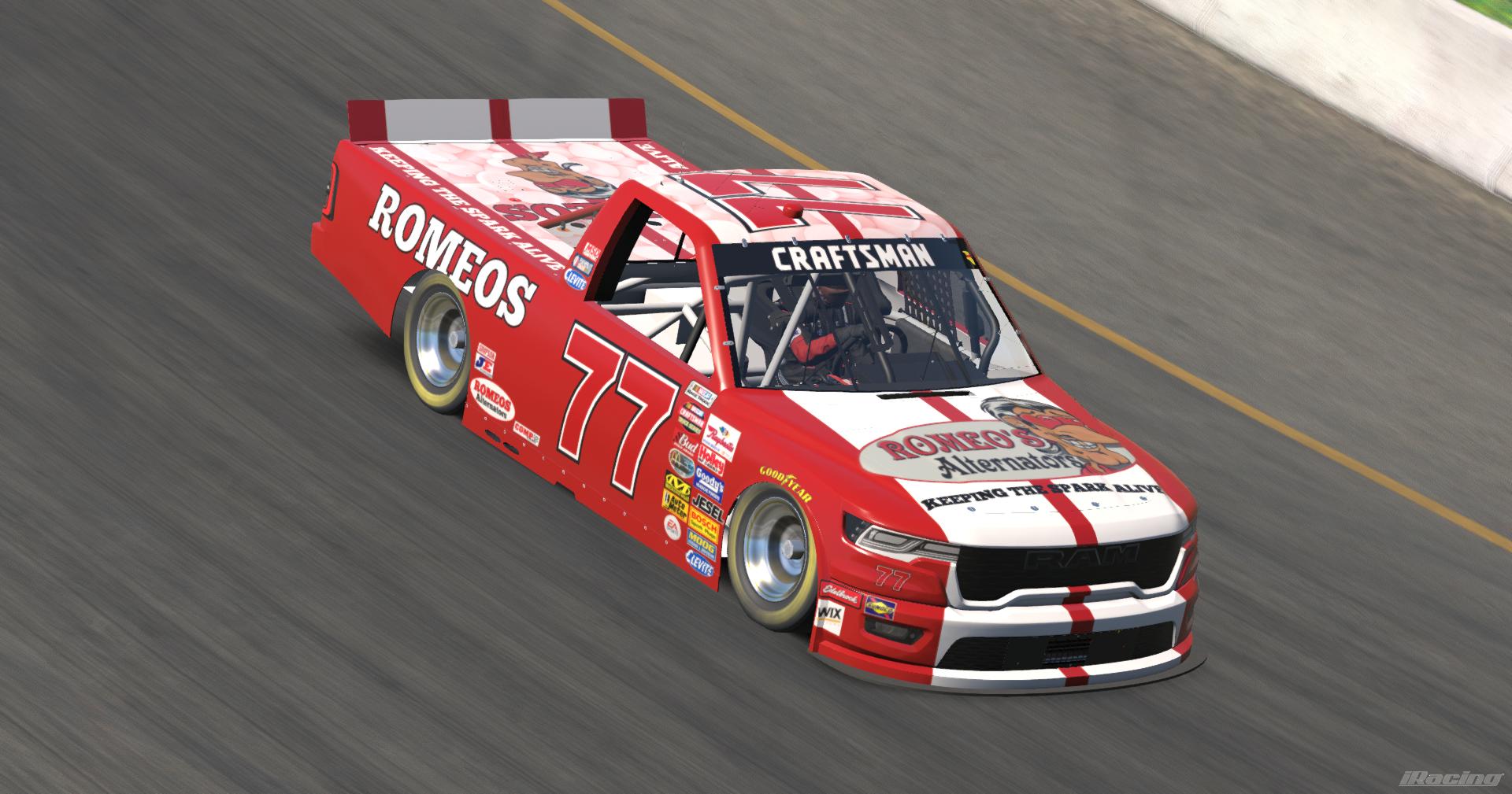 Preview of Nascar 05 82 Romeos Alternators RAM Sim Stamp by Kyle Carpenter