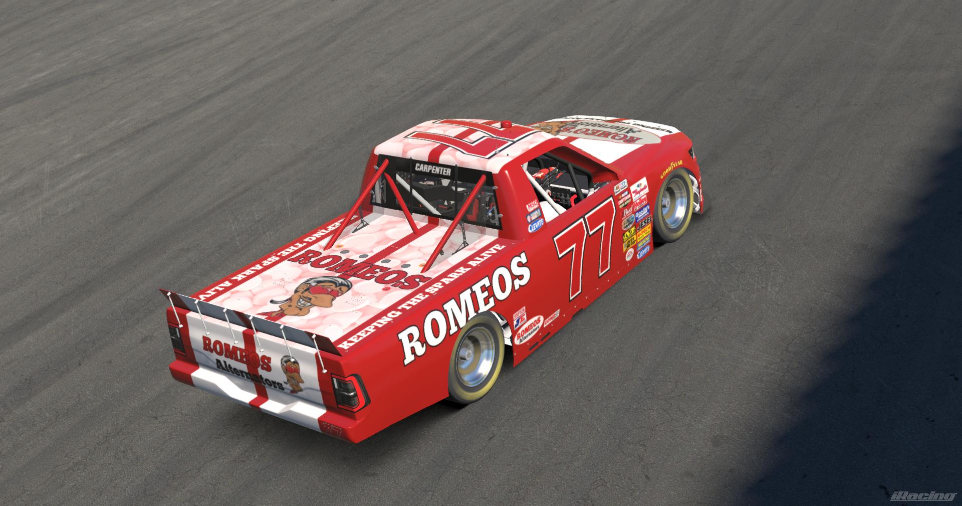 Preview of Nascar 05 82 Romeos Alternators RAM Sim Stamp by Kyle Carpenter