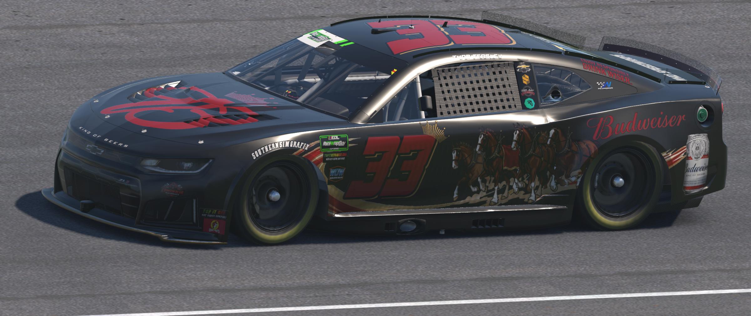 Preview of Thad Teasley #33- Budweiser Classy  by Trey W.