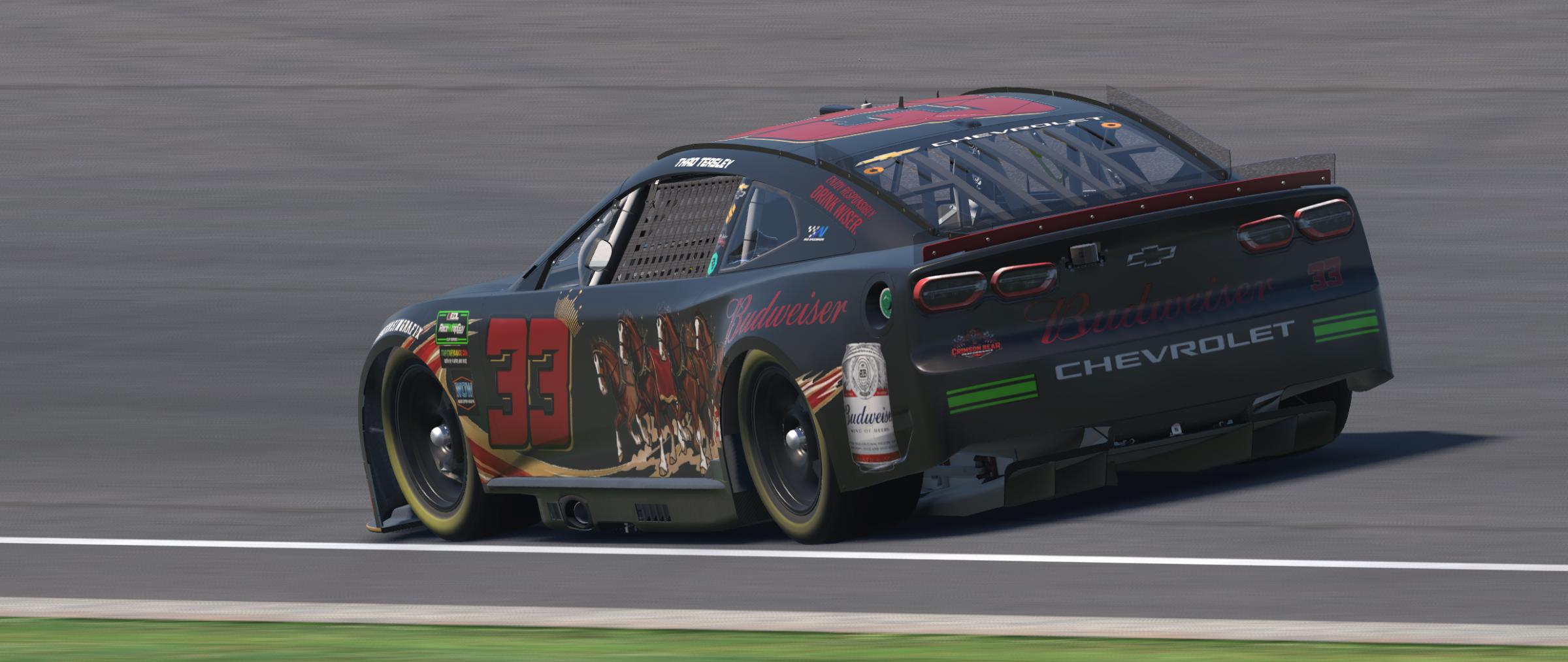 Preview of Thad Teasley #33- Budweiser Classy  by Trey W.