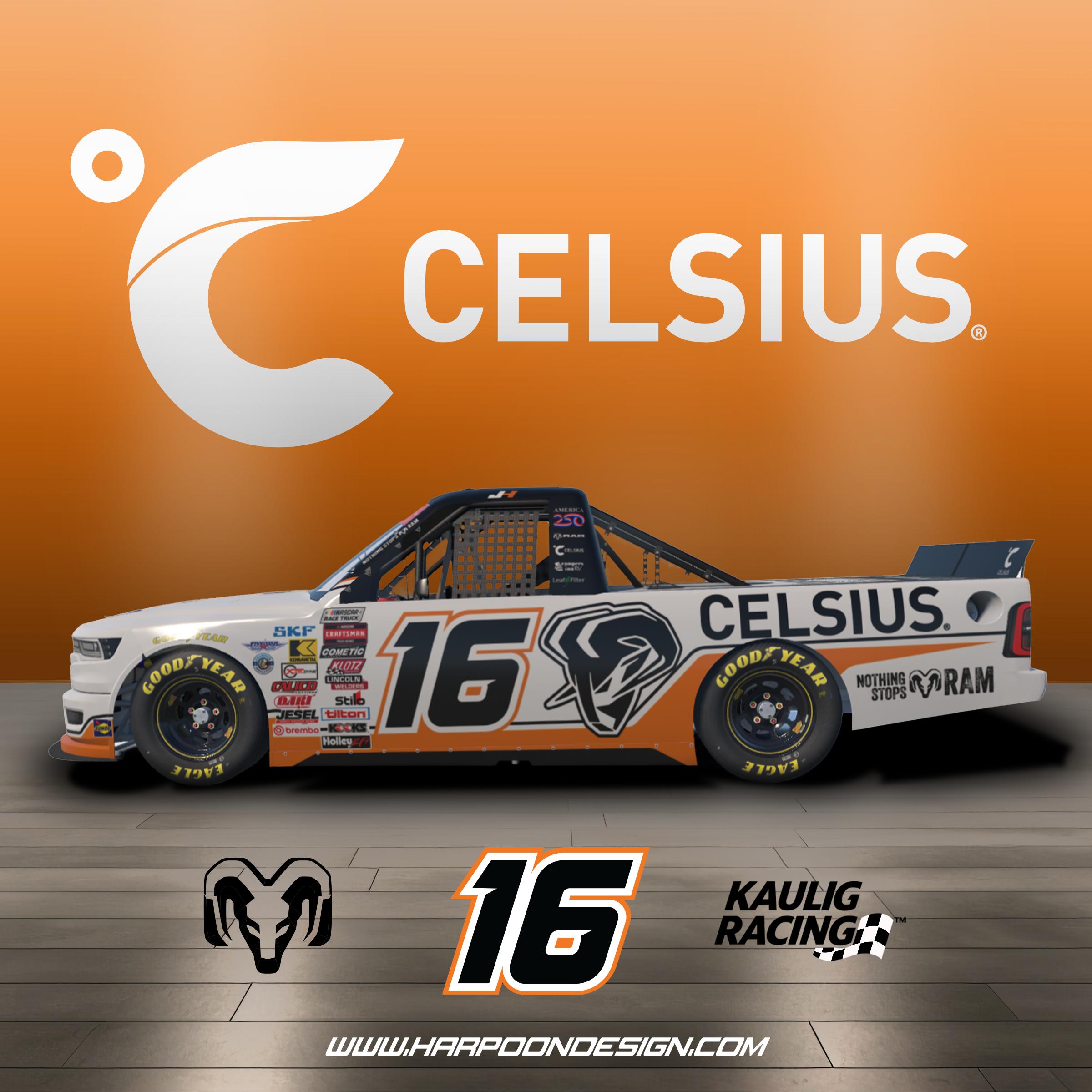 Preview of 2026 Justin Haley Celcius Ram Truck No Num by Brantley Roden