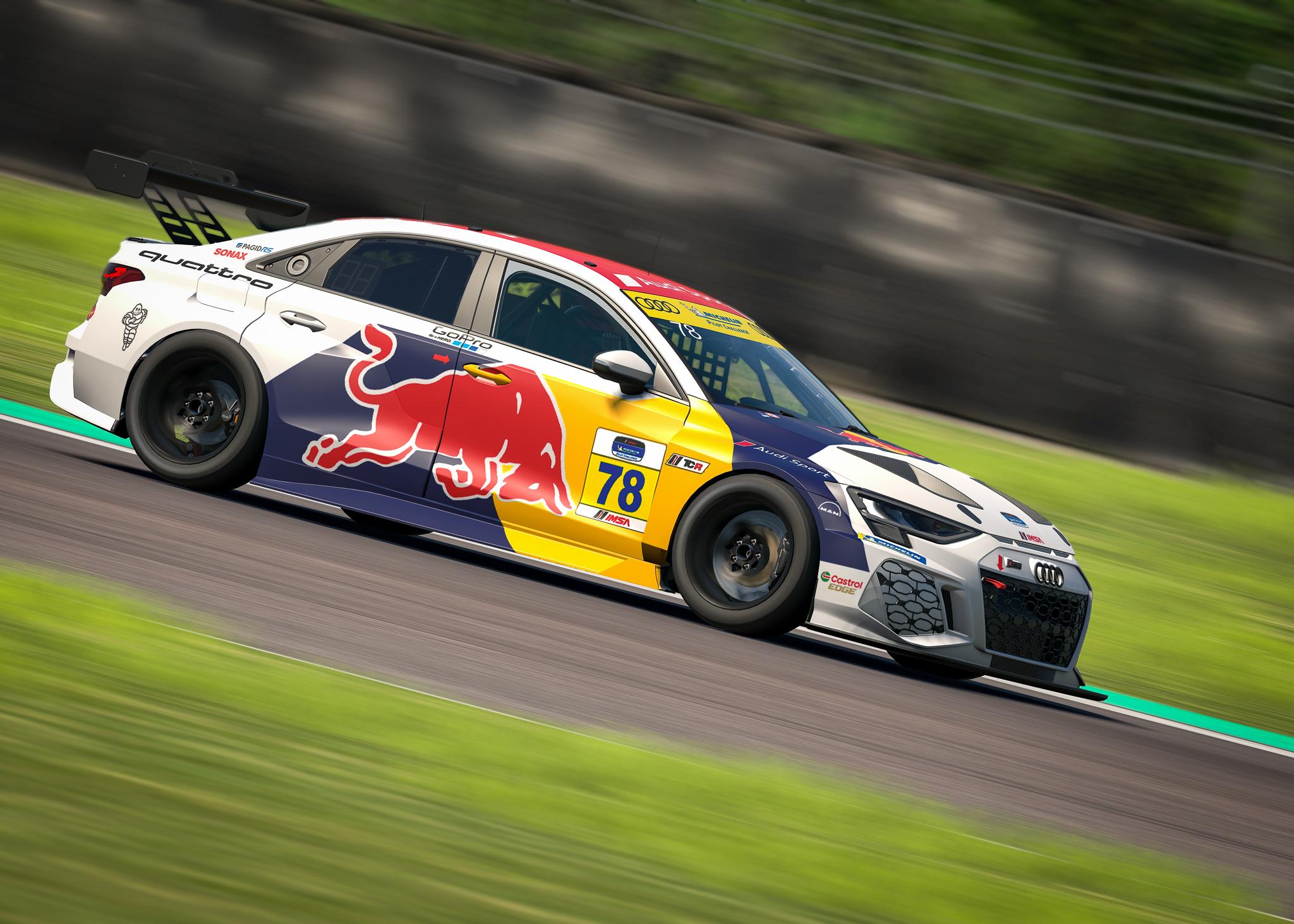 Preview of Mattias Ekström Rallycross Inspired Red Bull Audi TCR  by Julian M.