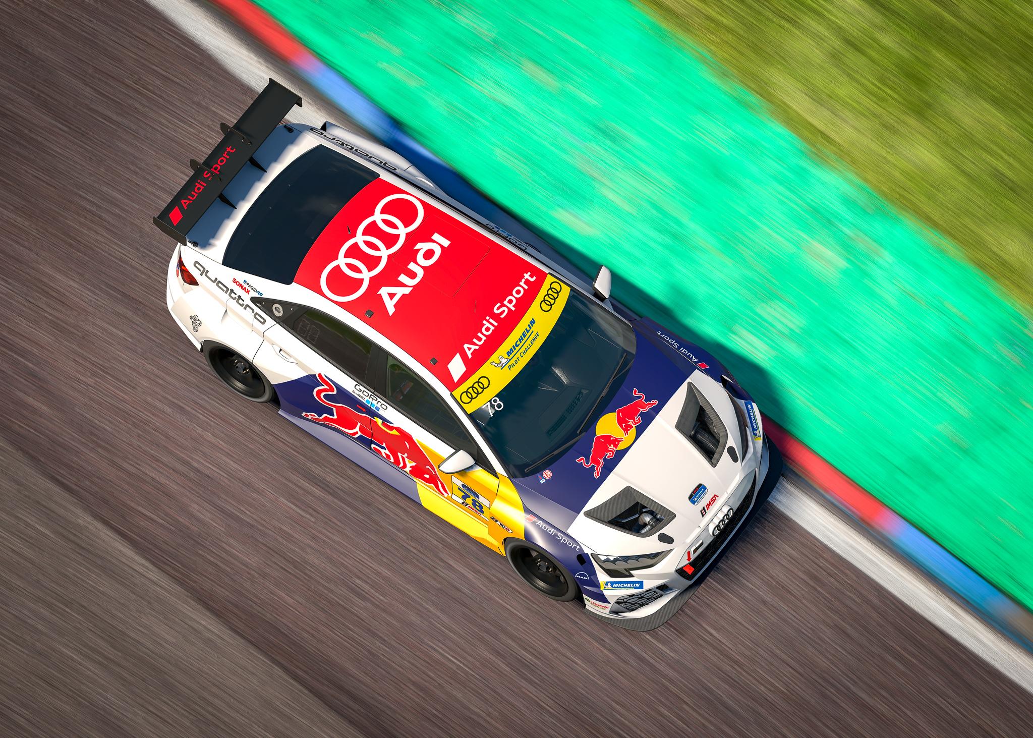 Preview of Mattias Ekström Rallycross Inspired Red Bull Audi TCR  by Julian M.