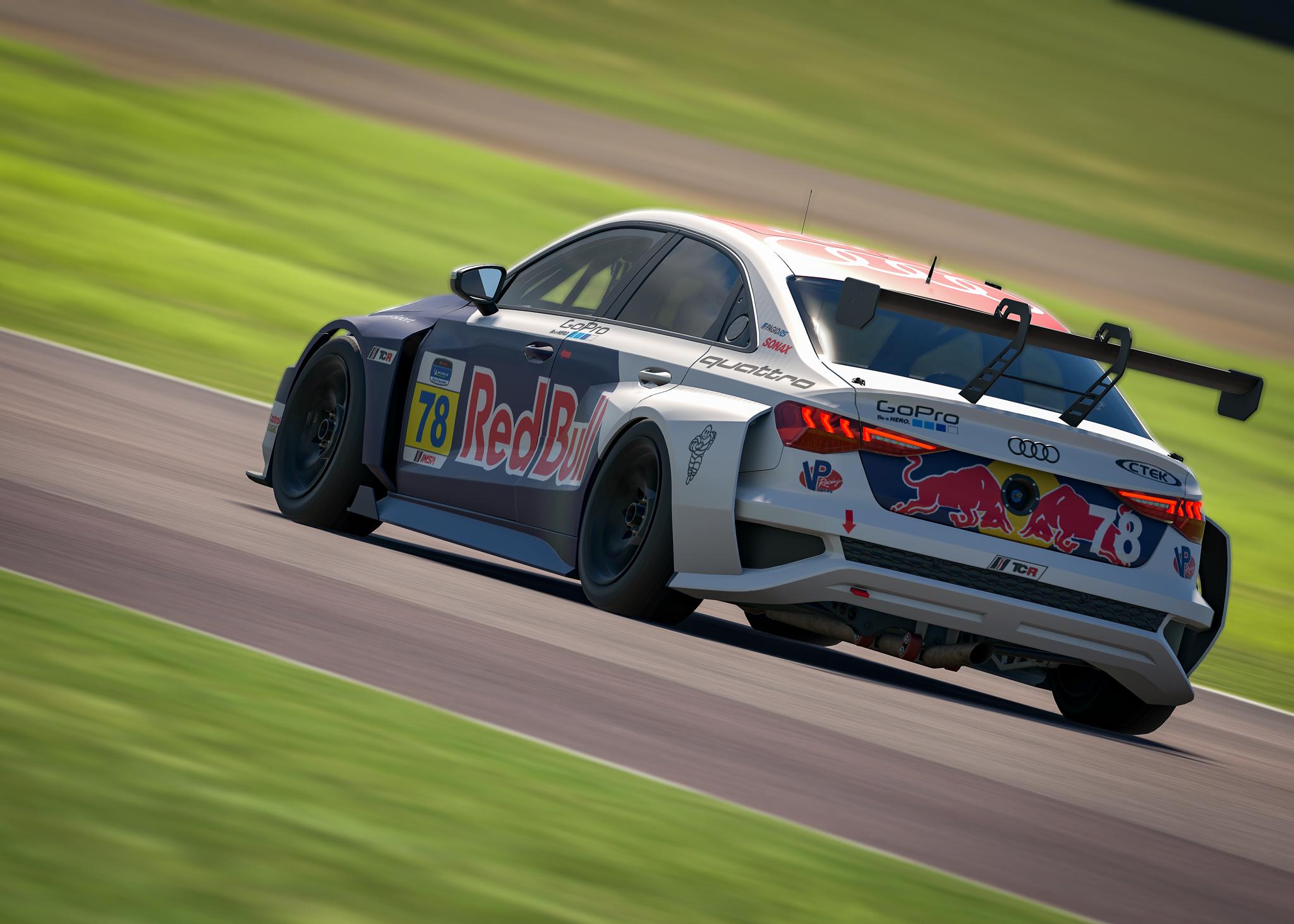 Preview of Mattias Ekström Rallycross Inspired Red Bull Audi TCR  by Julian M.