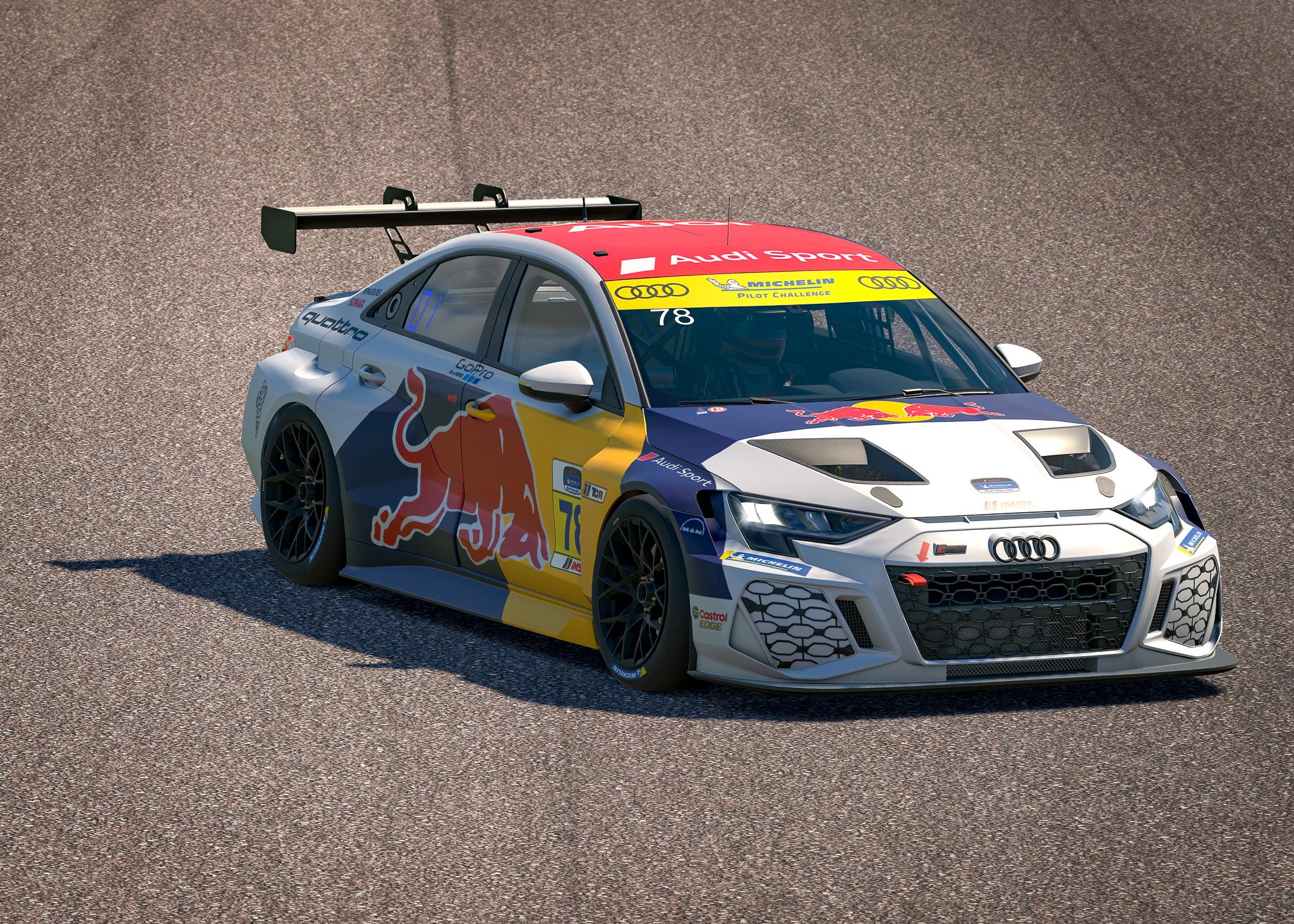 Preview of Mattias Ekström Rallycross Inspired Red Bull Audi TCR  by Julian M.