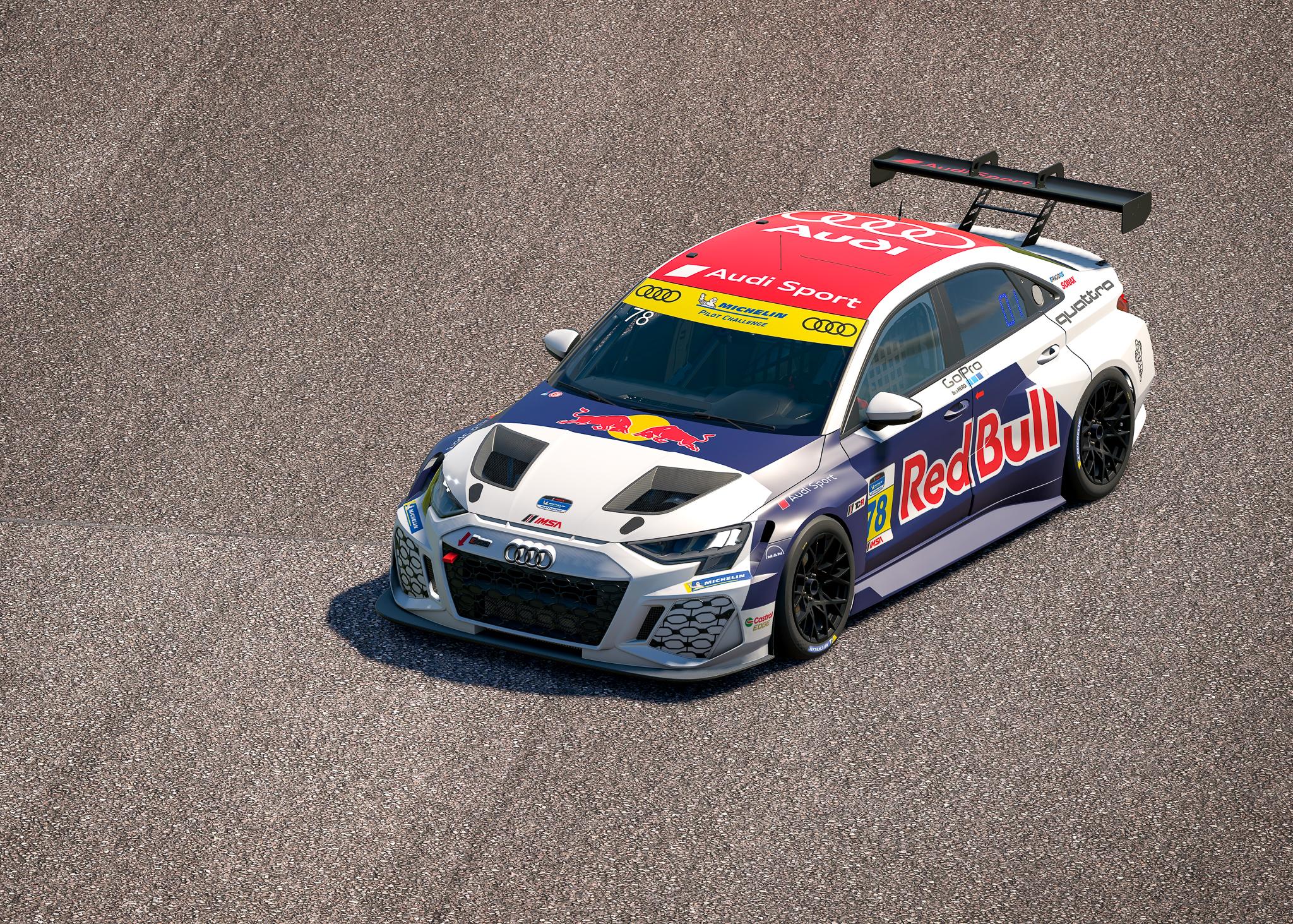 Preview of Mattias Ekström Rallycross Inspired Red Bull Audi TCR  by Julian M.